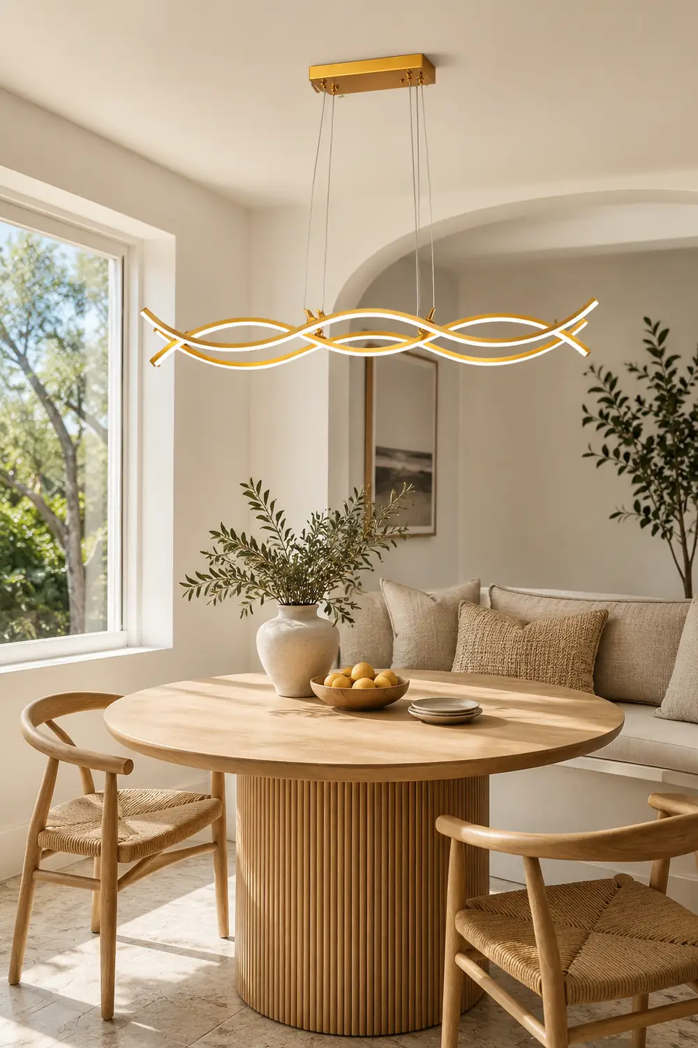 Wave Island Chandelier - Lumpaz