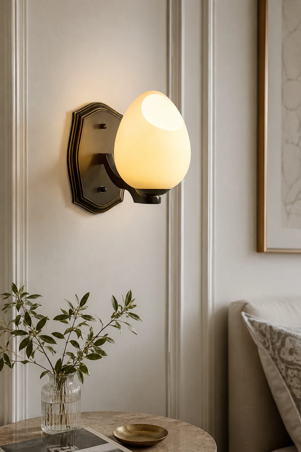 Egg Like Wall Lamp - Lumpaz