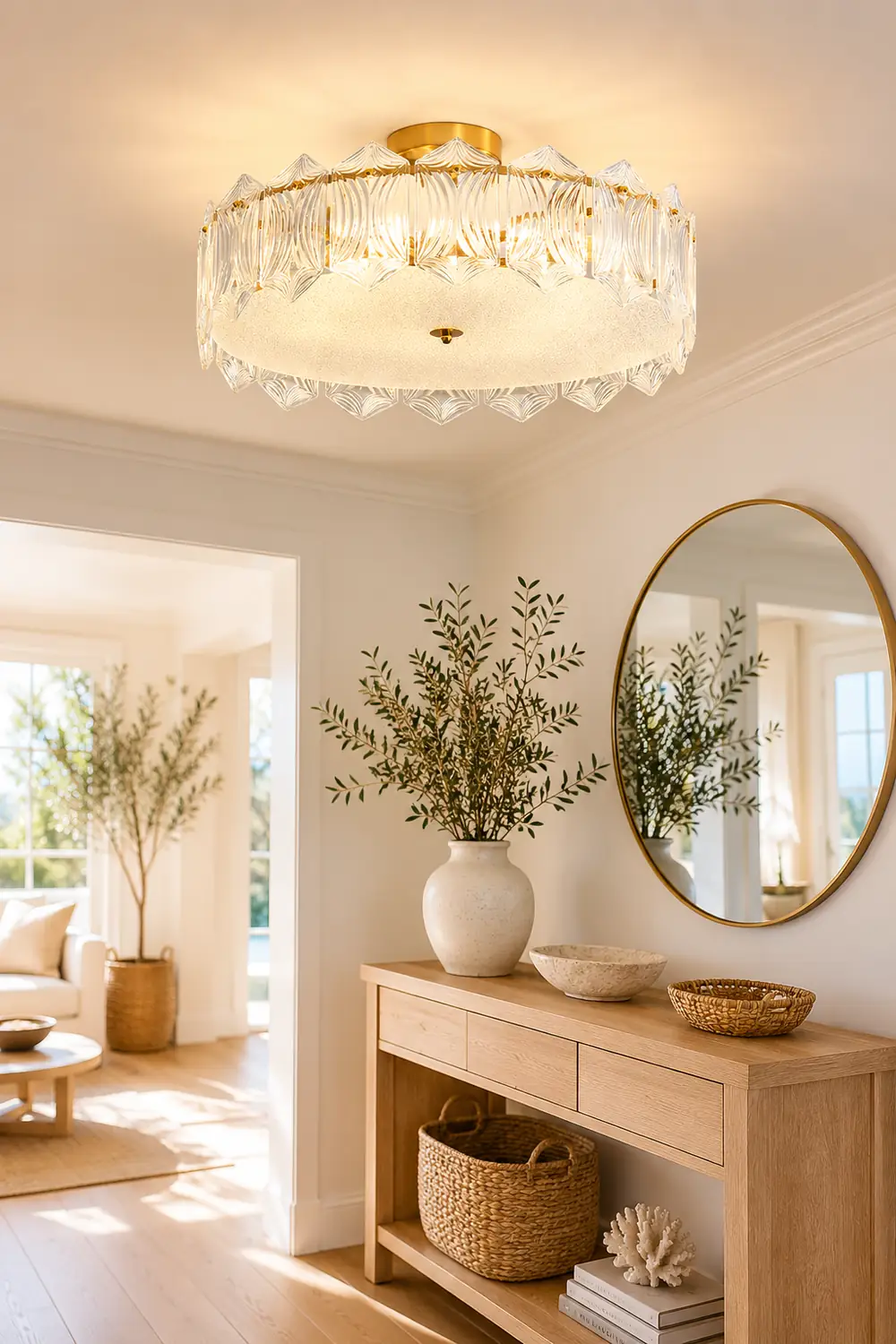 Ruby Round Ceiling Lamp - Lumpaz