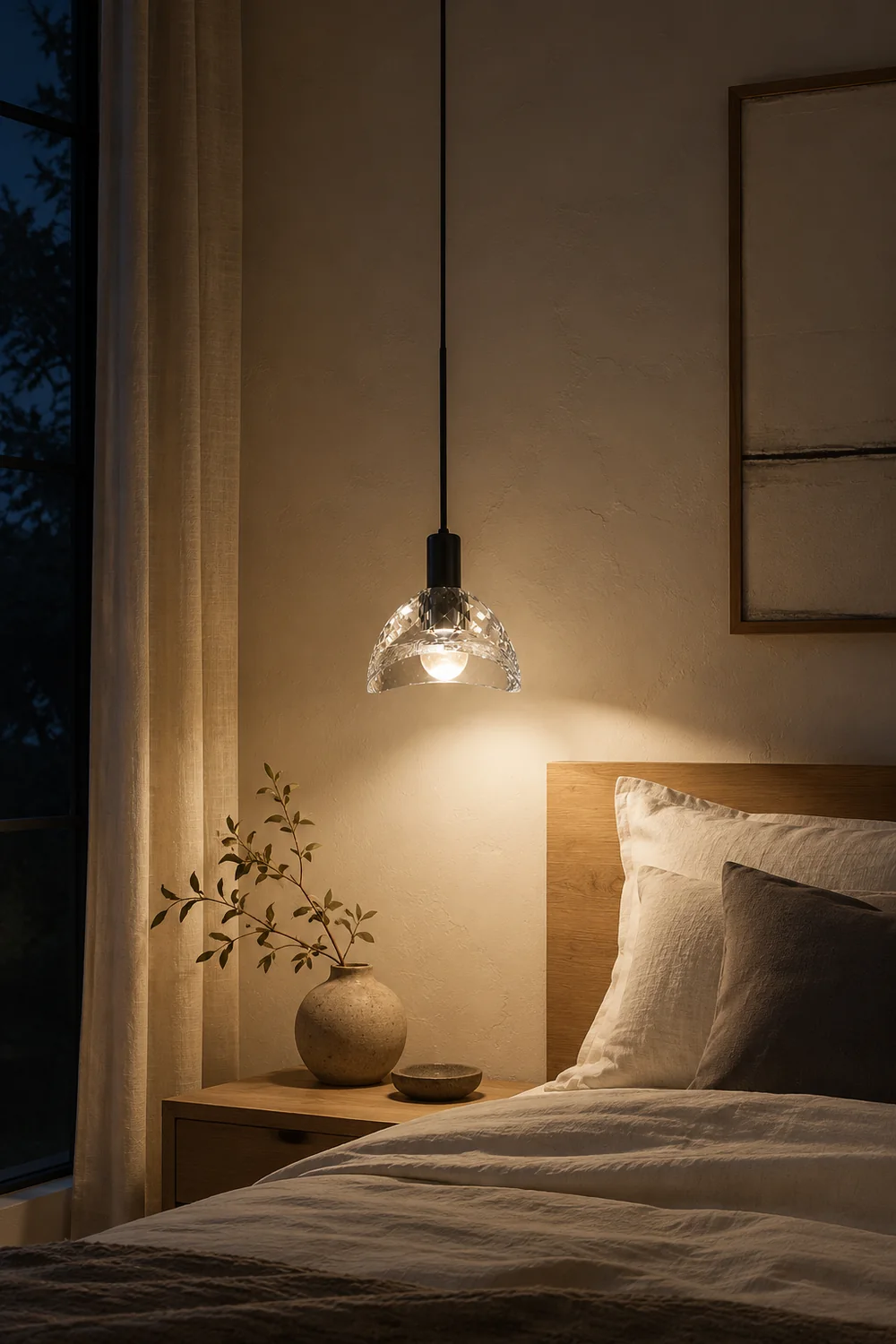 Ebbe Crystal Pendant Lamp - Lumpaz
