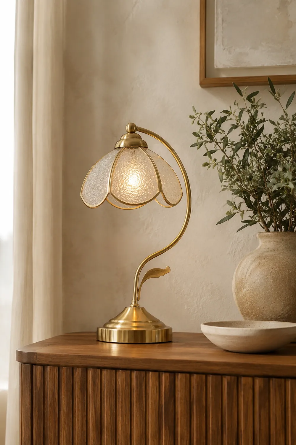 Vintage Tiffany Table Lamp - Lumpaz