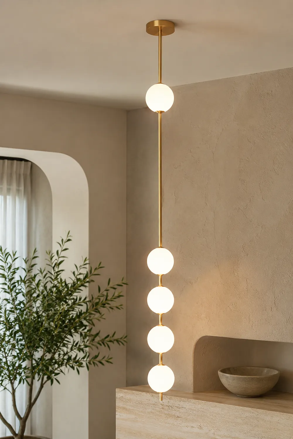 Vertical Balls Pendant Lamp - Lumpaz