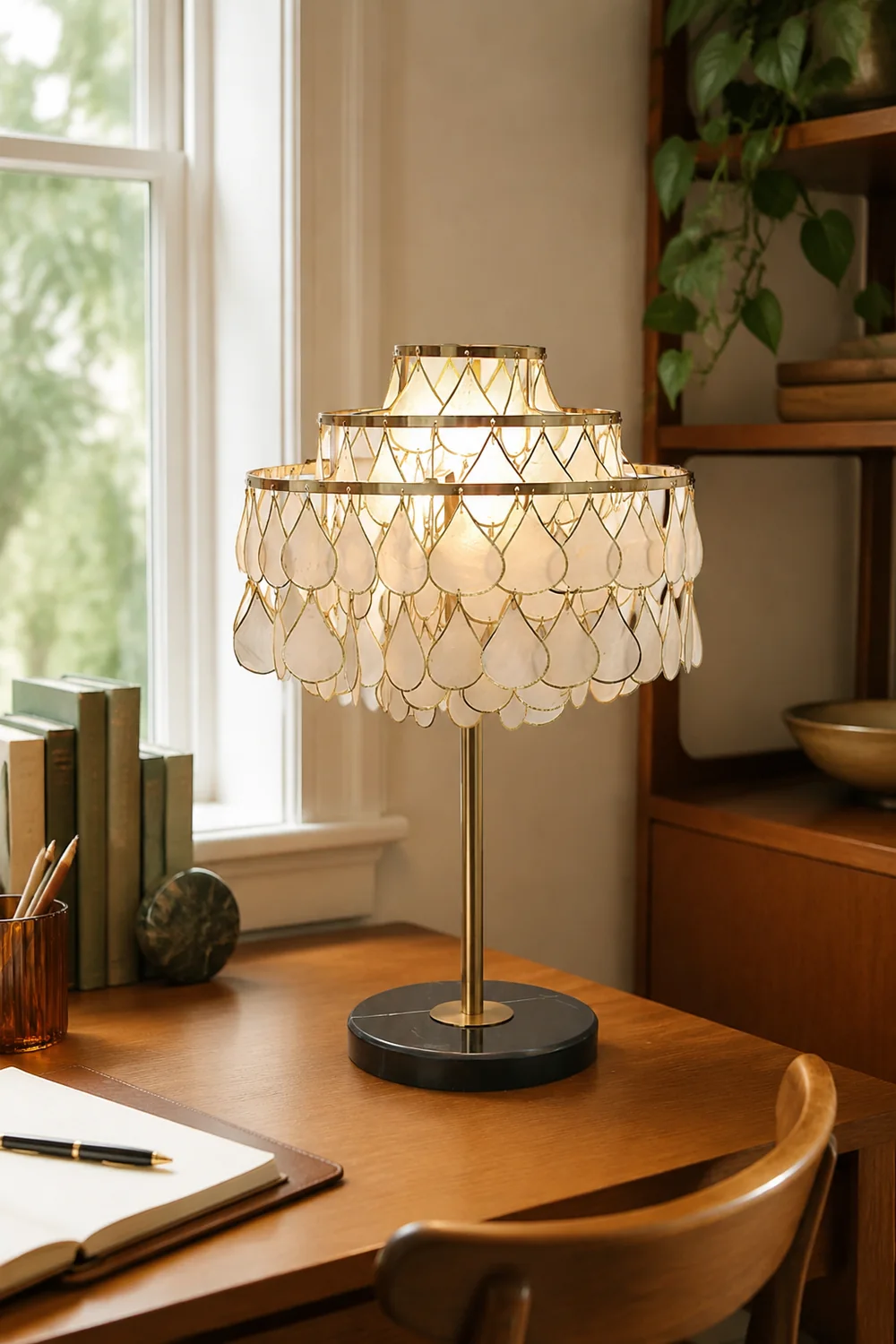Vivant Shell Table Lamp - Lumpaz