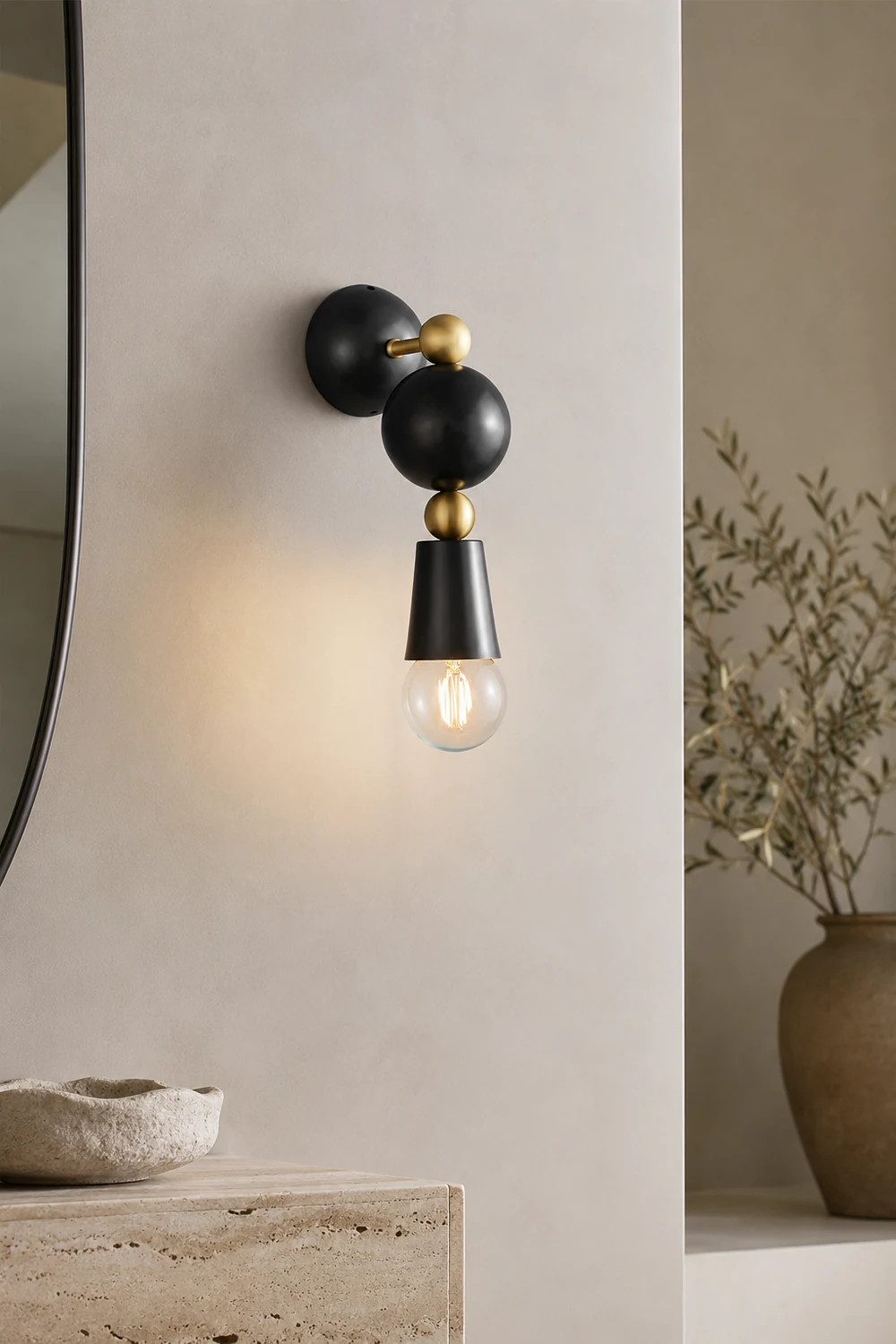 Spindle Wall Lamp - Lumpaz