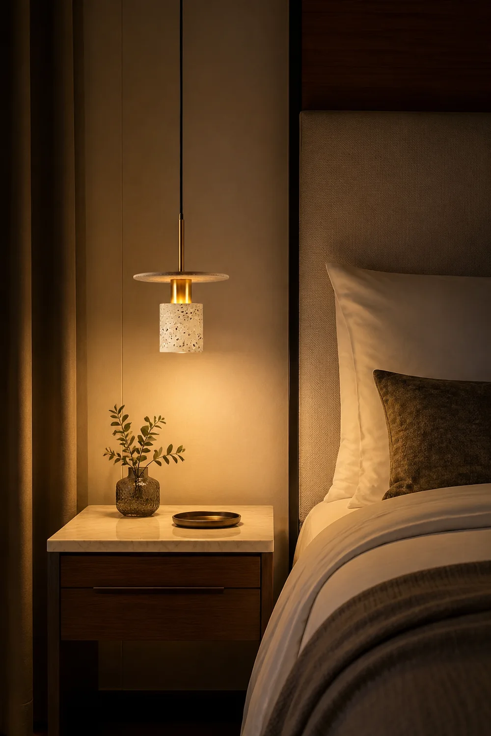 Terrazzo Drop Pendant Lamp - Lumpaz
