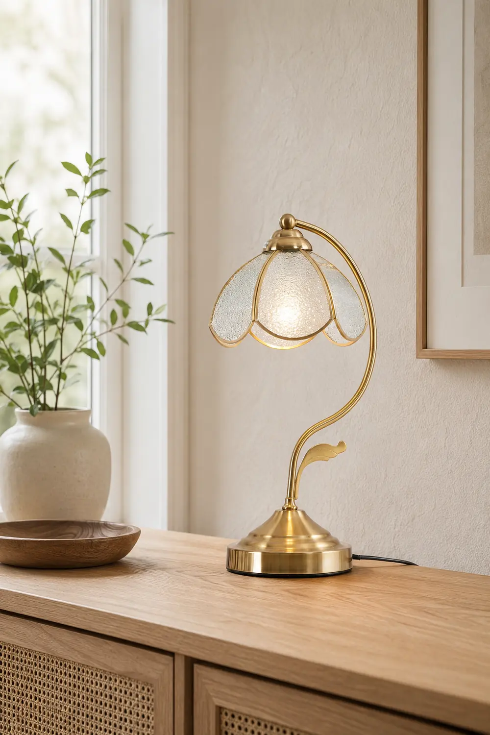 Vintage Tiffany Table Lamp - Lumpaz