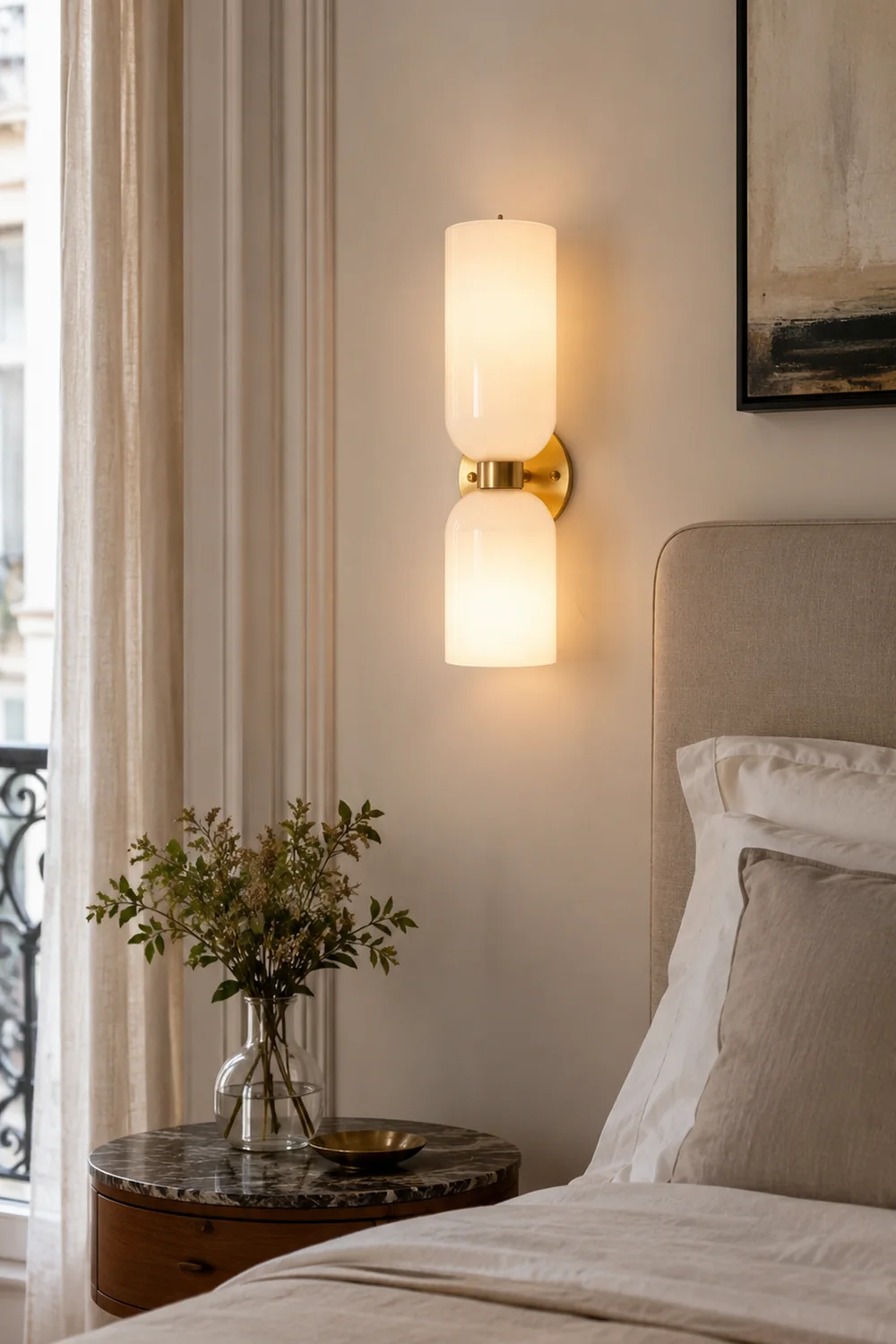Art Blown Glass Wall Lamp - Lumpaz