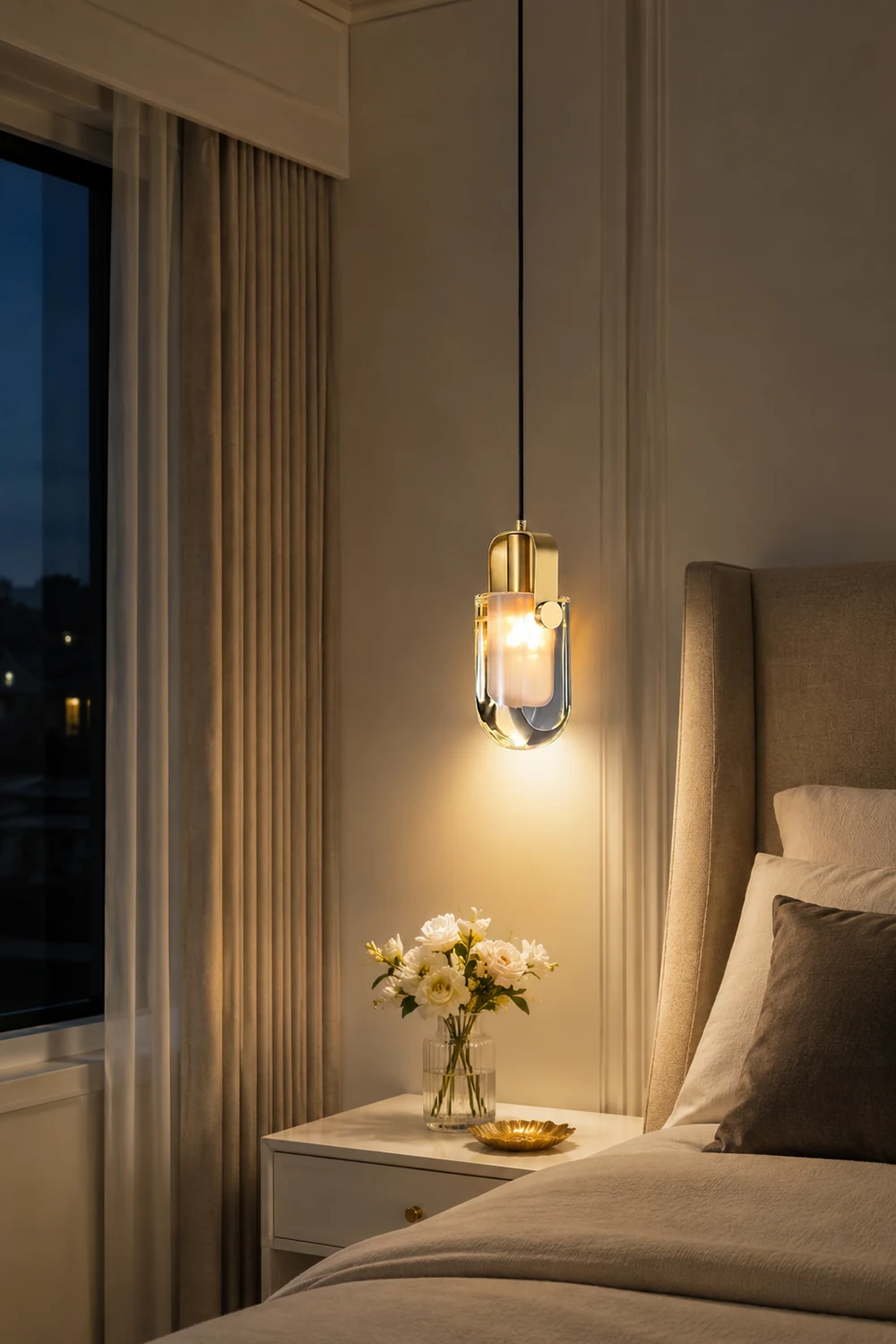 Droplet Crystal Pendant Lamp - Lumpaz
