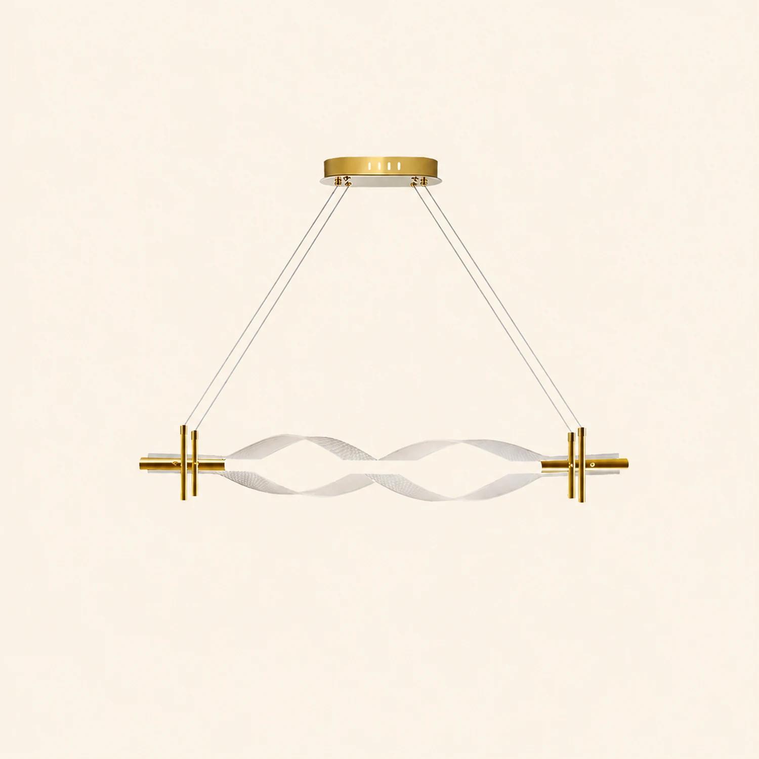 Morae Acrylic Chandelier - Lumpaz