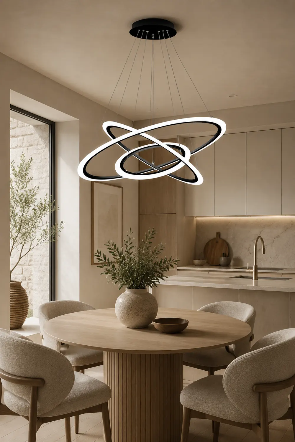 Circular Ring Chandelier - Lumpaz