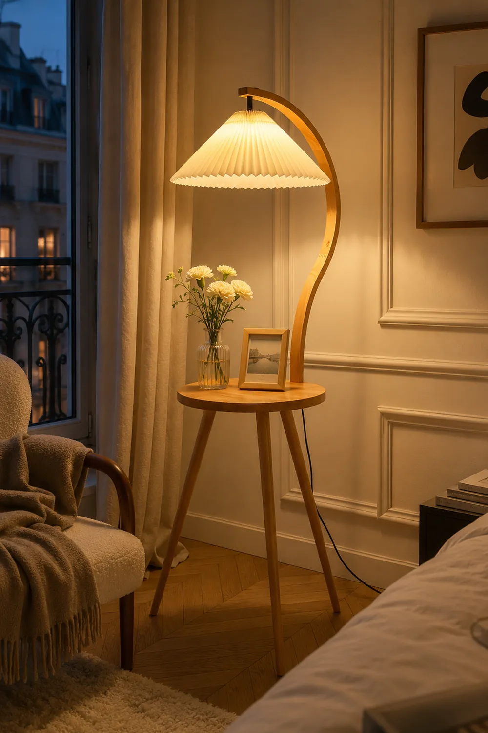 Caprani Tray Floor Lamp - Lumpaz