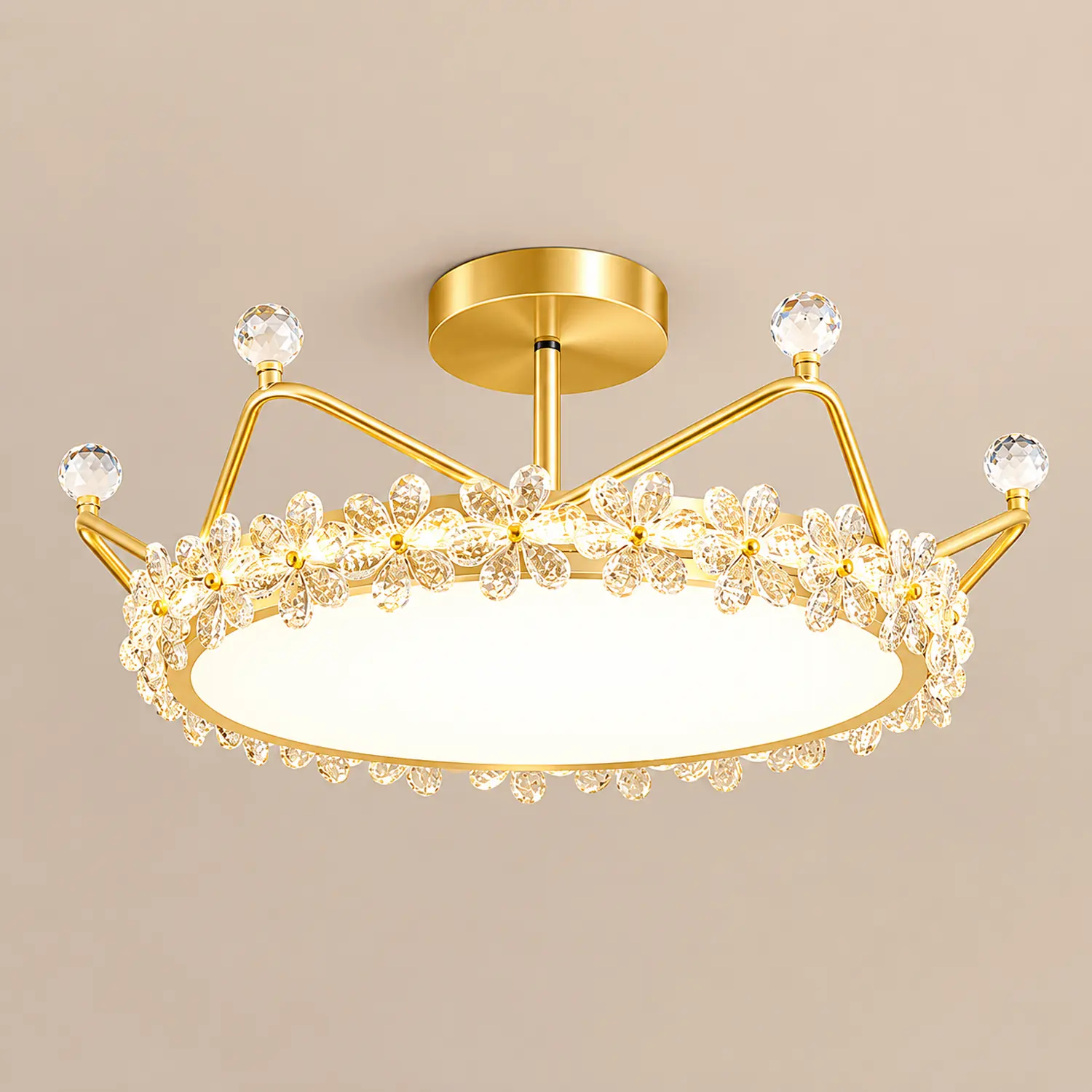 Petal Crown Ceiling Lamp - Lumpaz