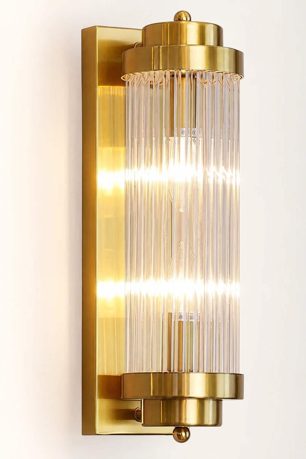 Pillar Offset Wall Lamp - Lumpaz