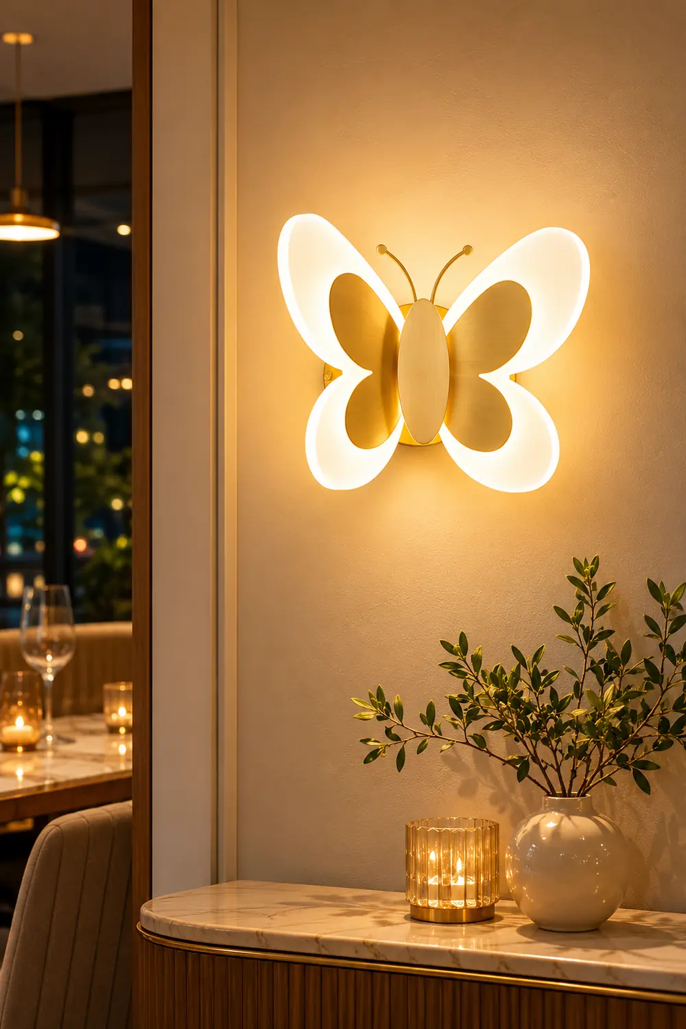 Butterfly LED Wall Lamp - Lumpaz