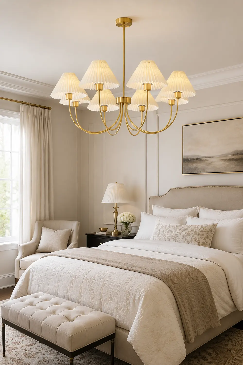 Shaded Chandelier - Lumpaz