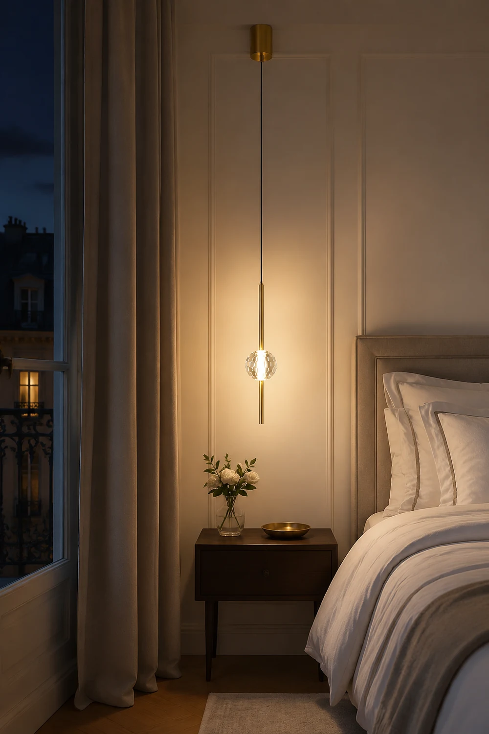 Ari Crystal Pendant Lamp - Lumpaz