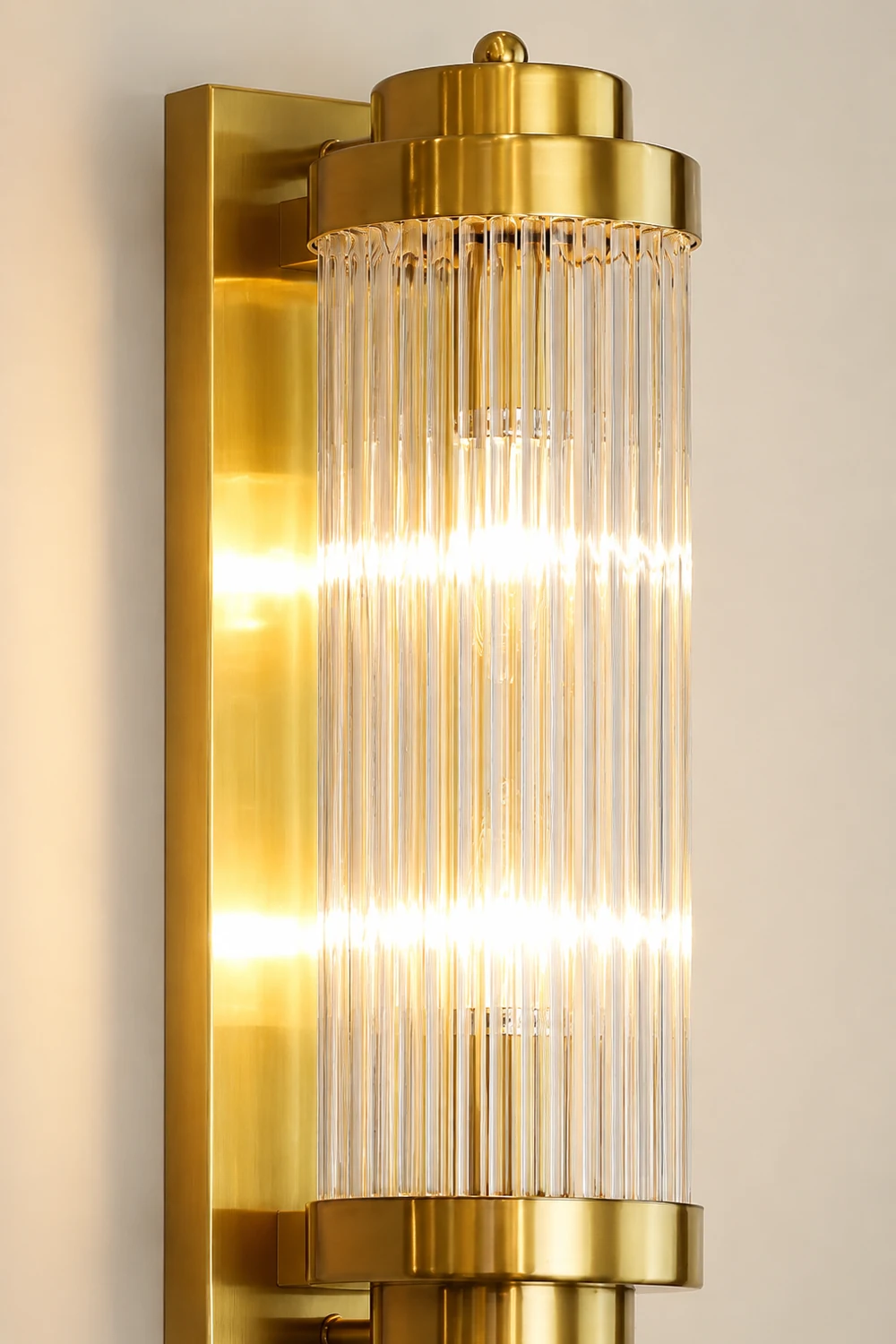 Pillar Offset Wall Lamp - Lumpaz