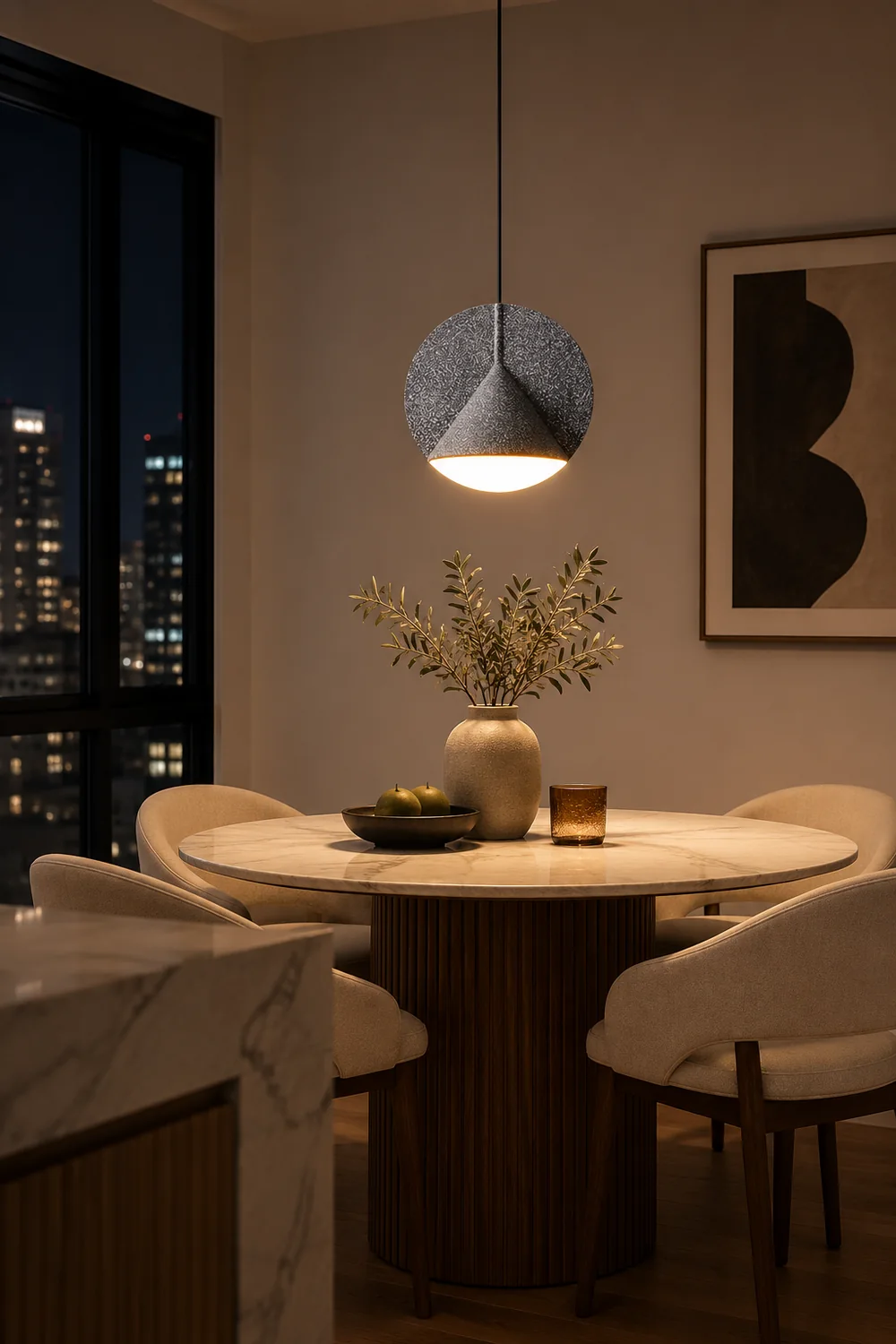 Ossa Resin Pendant Lamp - Lumpaz