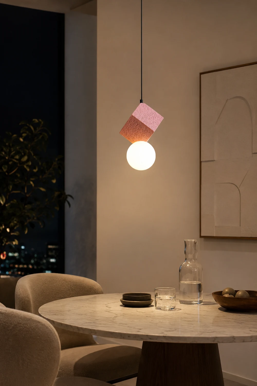 Lolipop Resin Pendant Lamp - Lumpaz