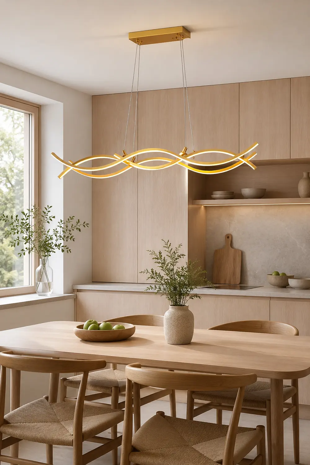 Wave Island Chandelier - Lumpaz
