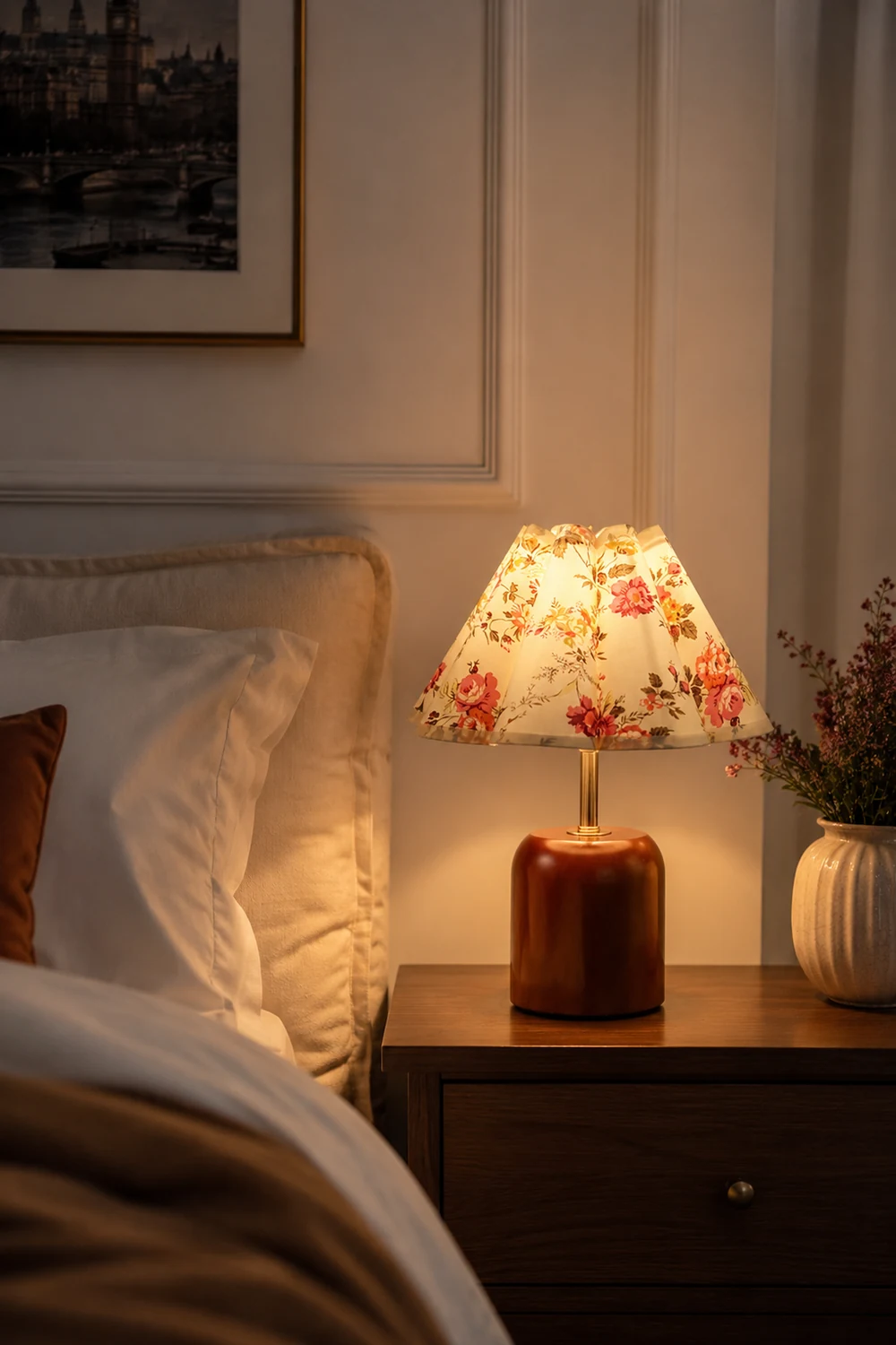 Rosa Vintage Table Lamp - Lumpaz