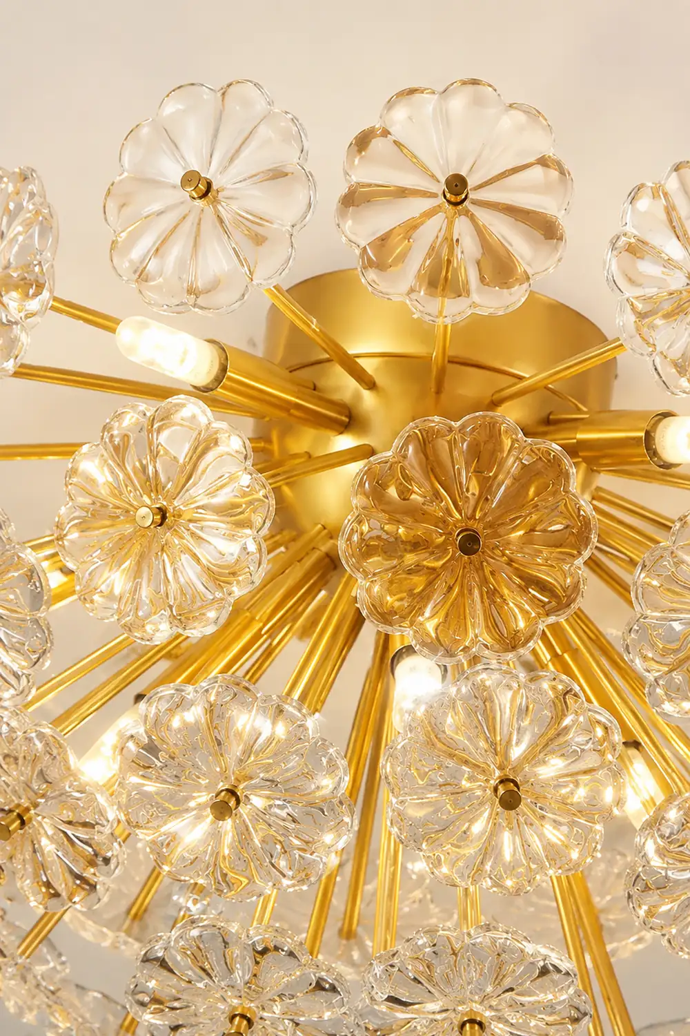 Lamina Crystal Ceiling Light - Lumpaz