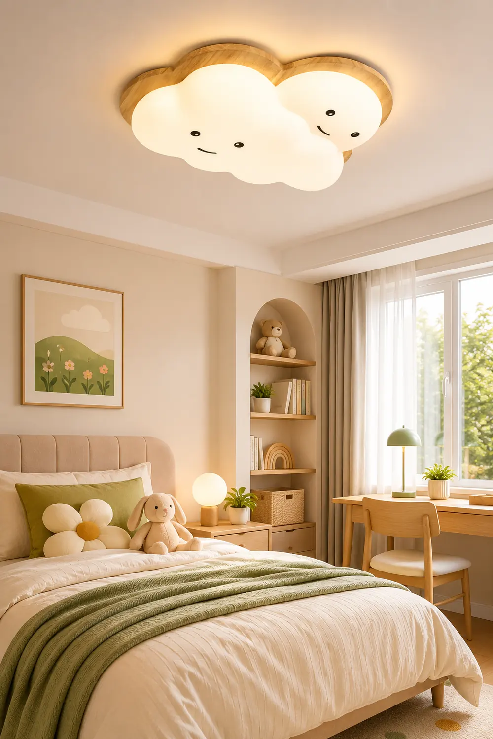 Smile Cloud Ceiling Lamp - Lumpaz