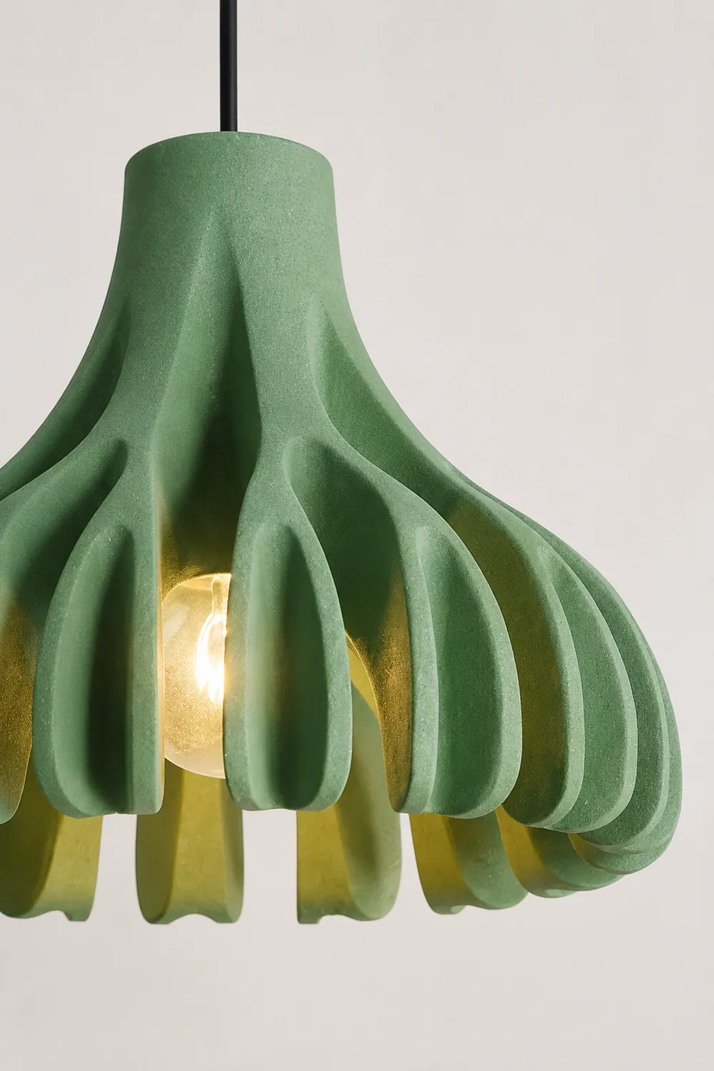Coral Resin Pendant Lamp - Lumpaz
