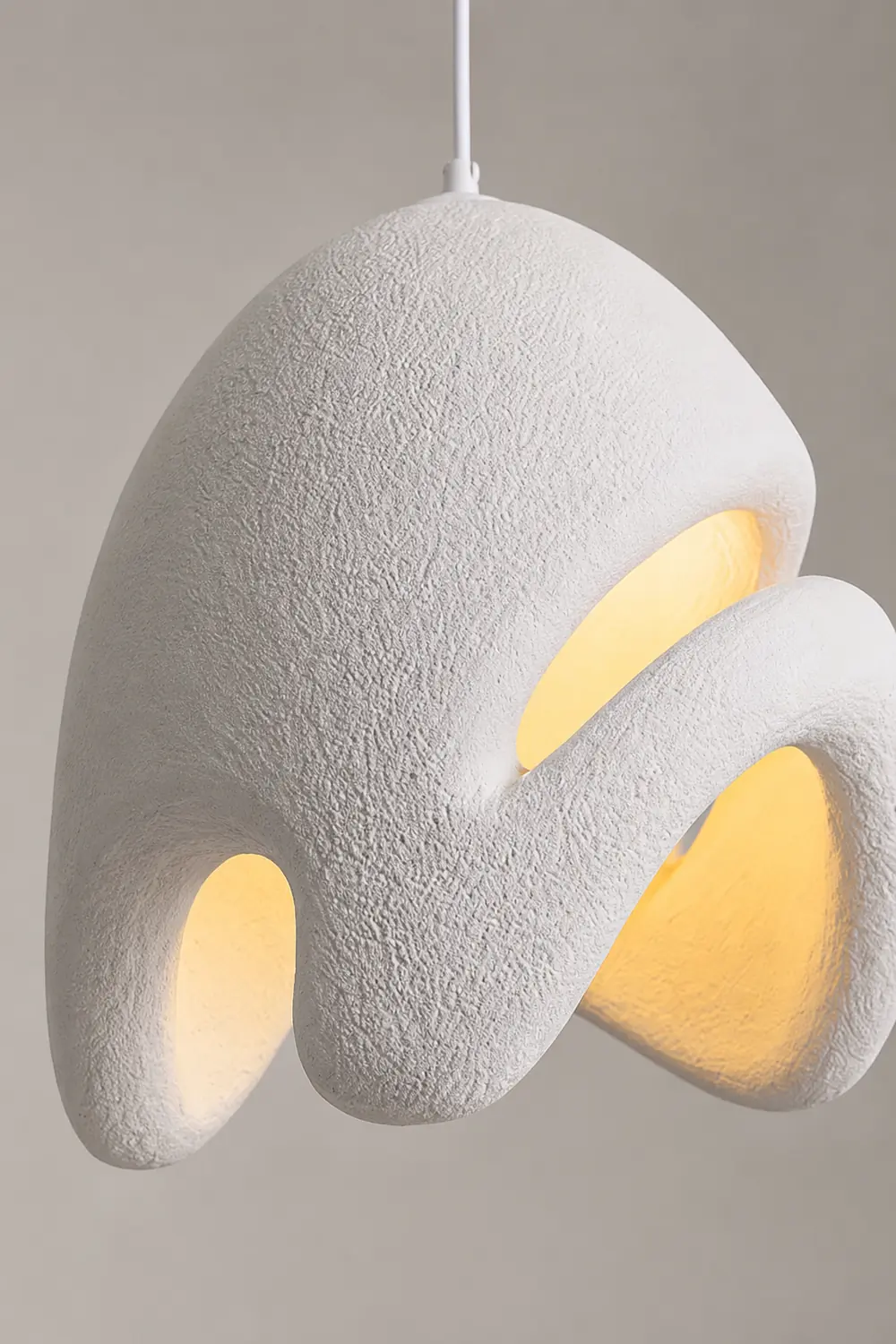 Wabi Sabi Resin Pendant Lamp - Lumpaz