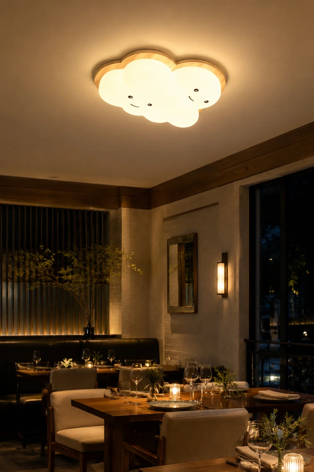 Smile Cloud Ceiling Lamp - Lumpaz