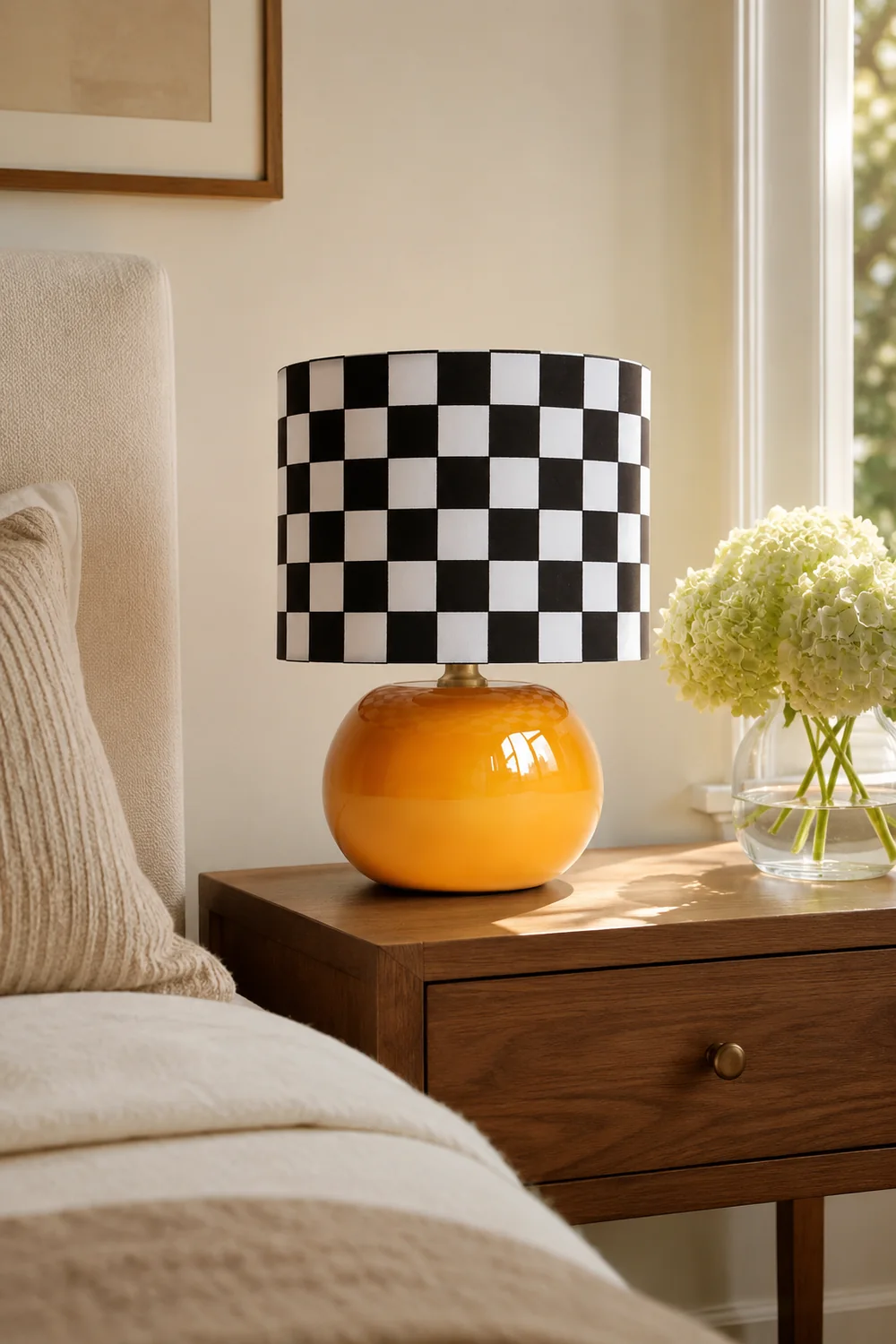 Checkerboard Table Lamp - Lumpaz