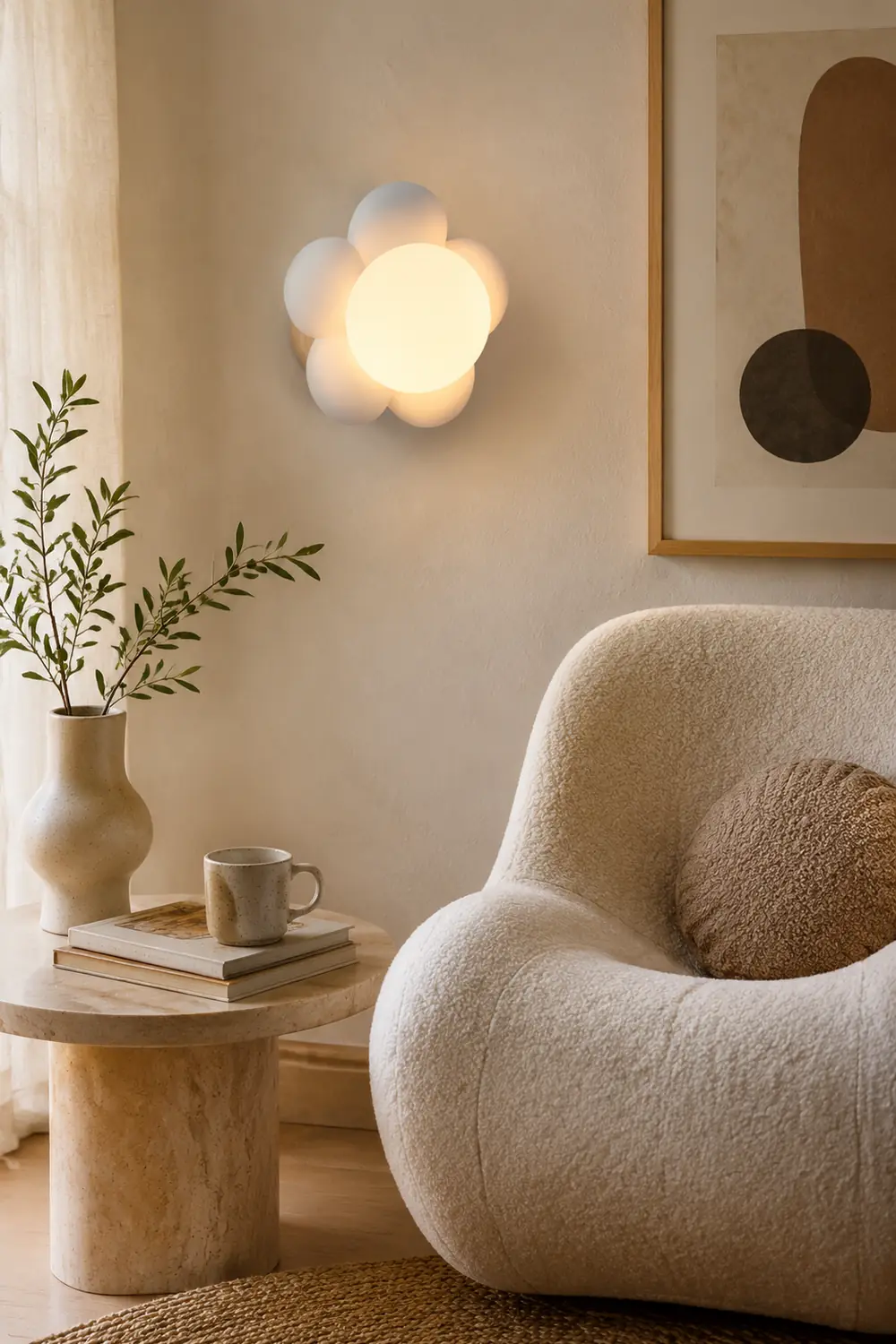 Bloom Flower Wall Lamp - Lumpaz