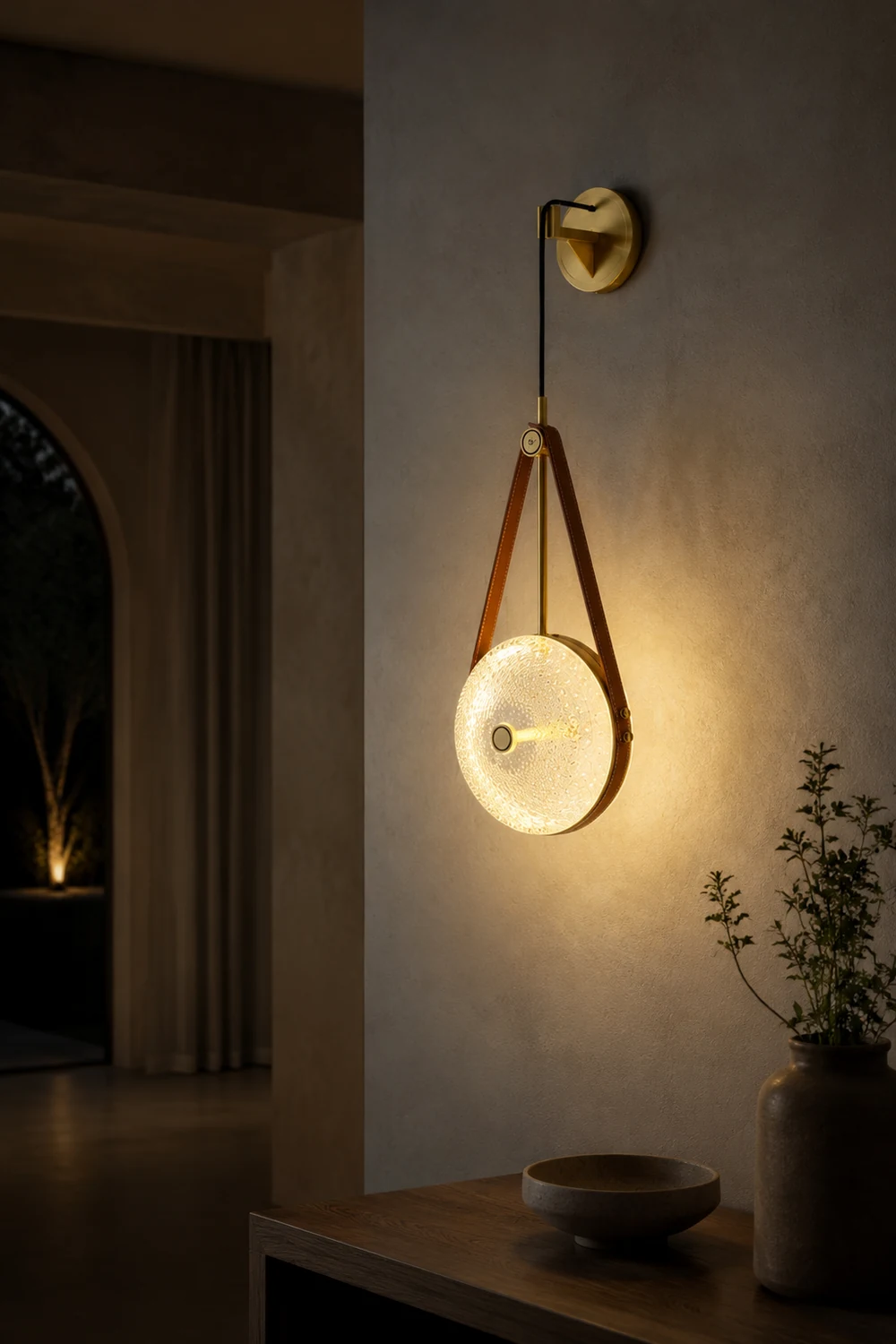 Clock Wall Lamp - Lumpaz