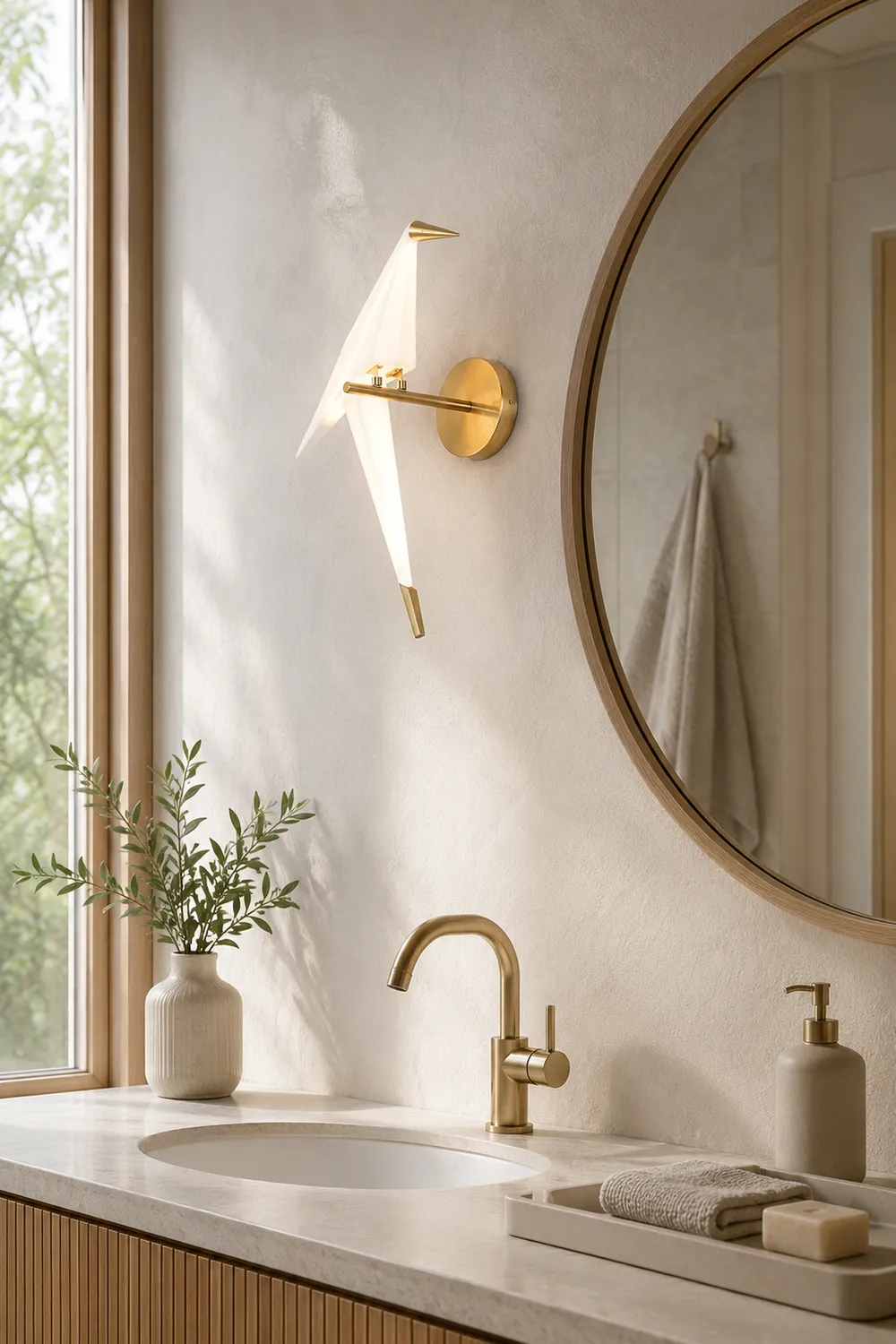 Perching Bird Wall Lamp - Lumpaz