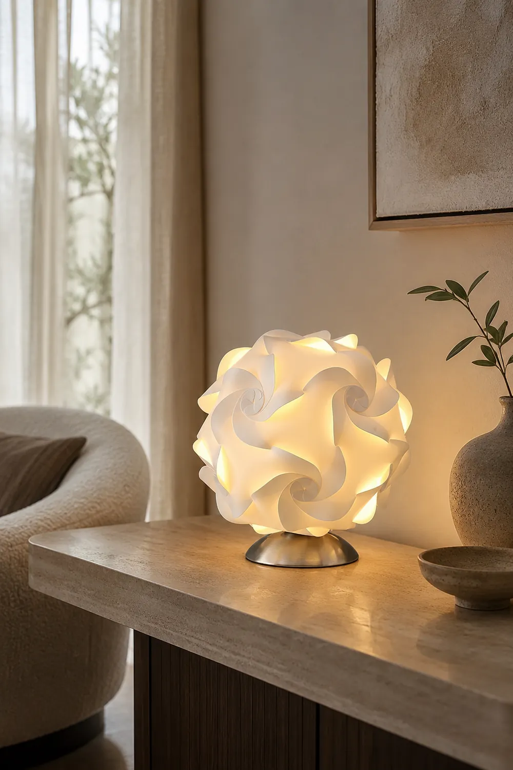 Flower Table Lamp - Lumpaz
