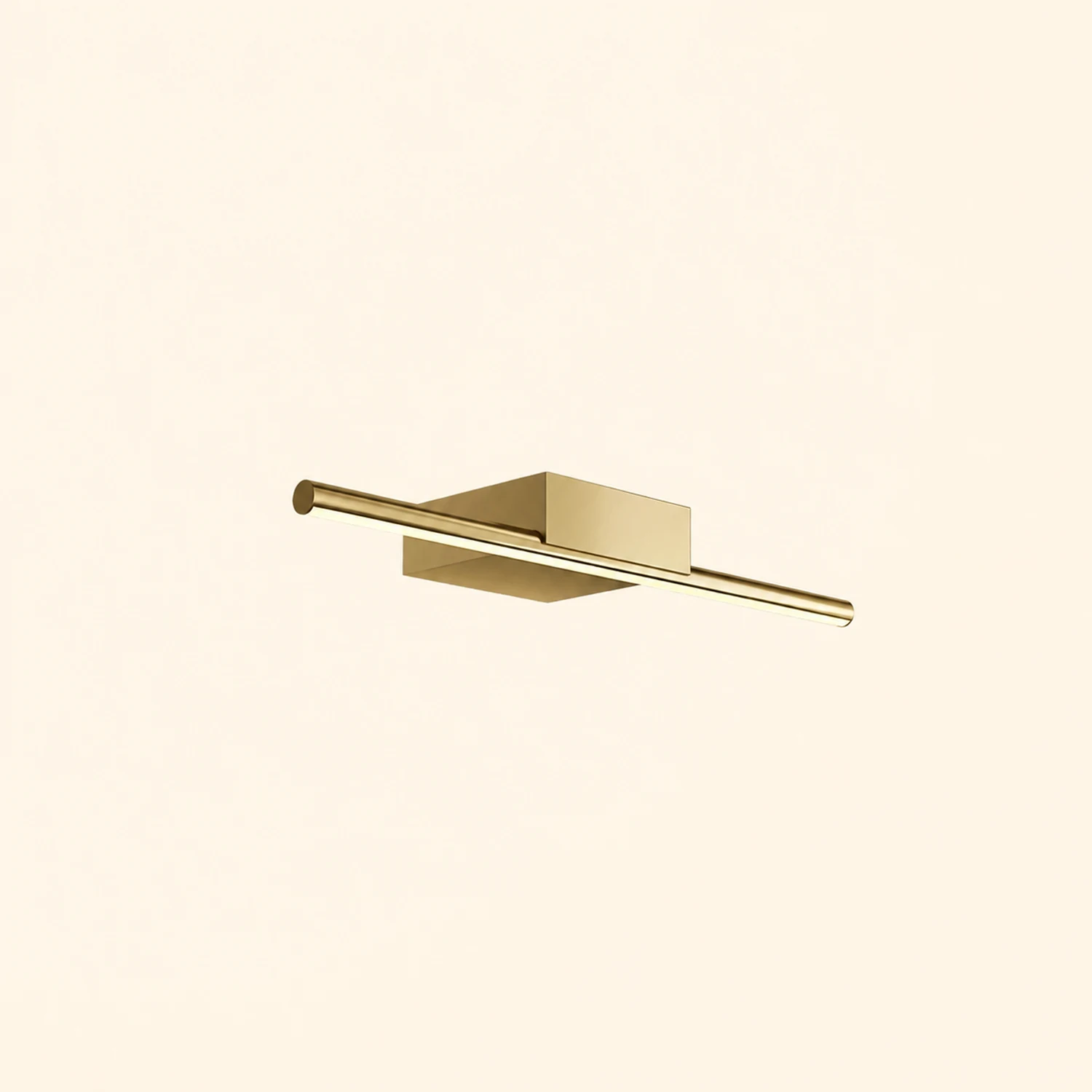Metallic Streamlined Wall Lamp - Lumpaz