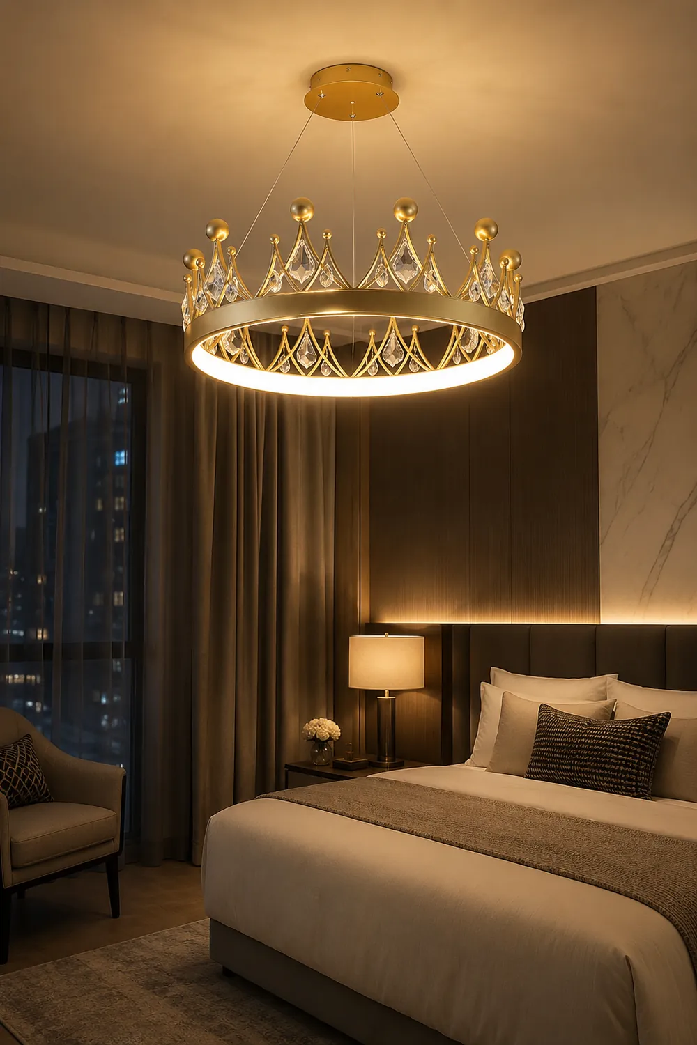 Crown Chandelier - Lumpaz