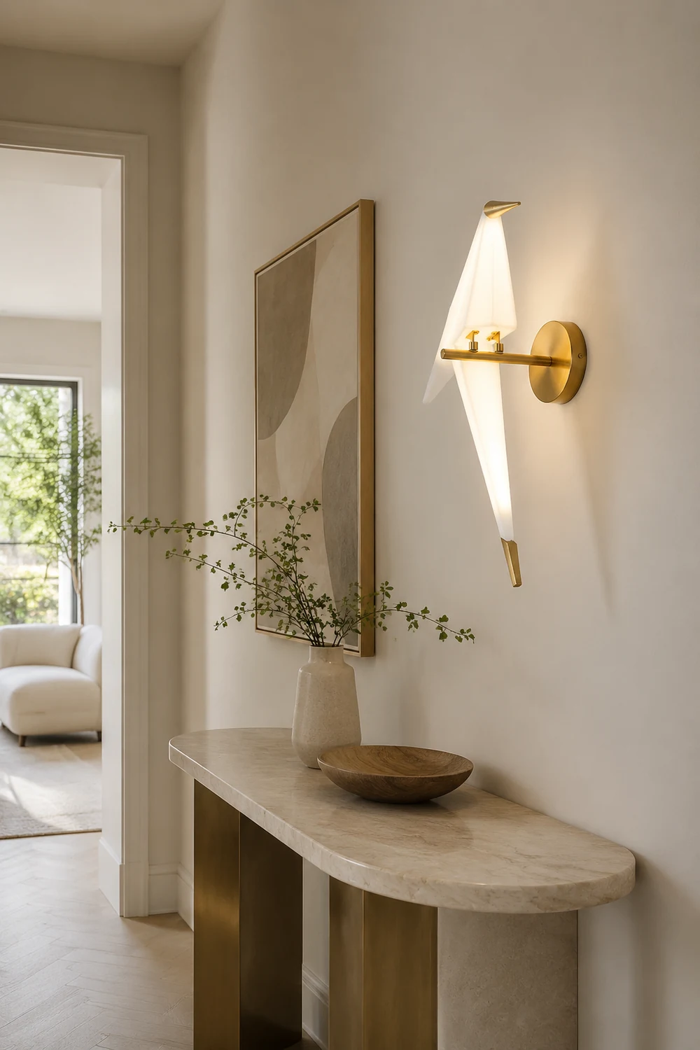 Perching Bird Wall Lamp - Lumpaz