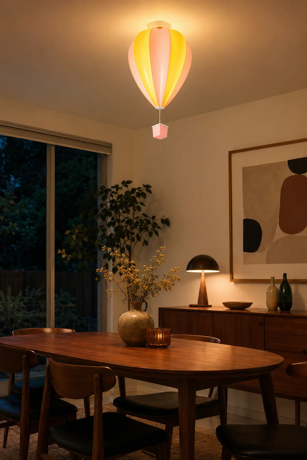 Rainbow Hot Air Balloon Ceiling Lamp - Lumpaz