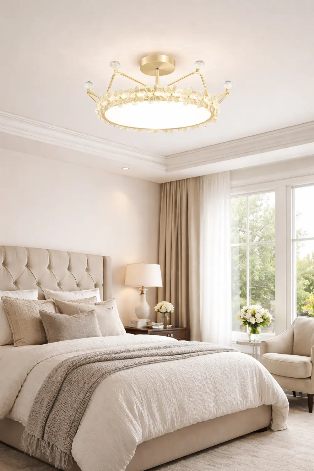 Petal Crown Ceiling Lamp - Lumpaz