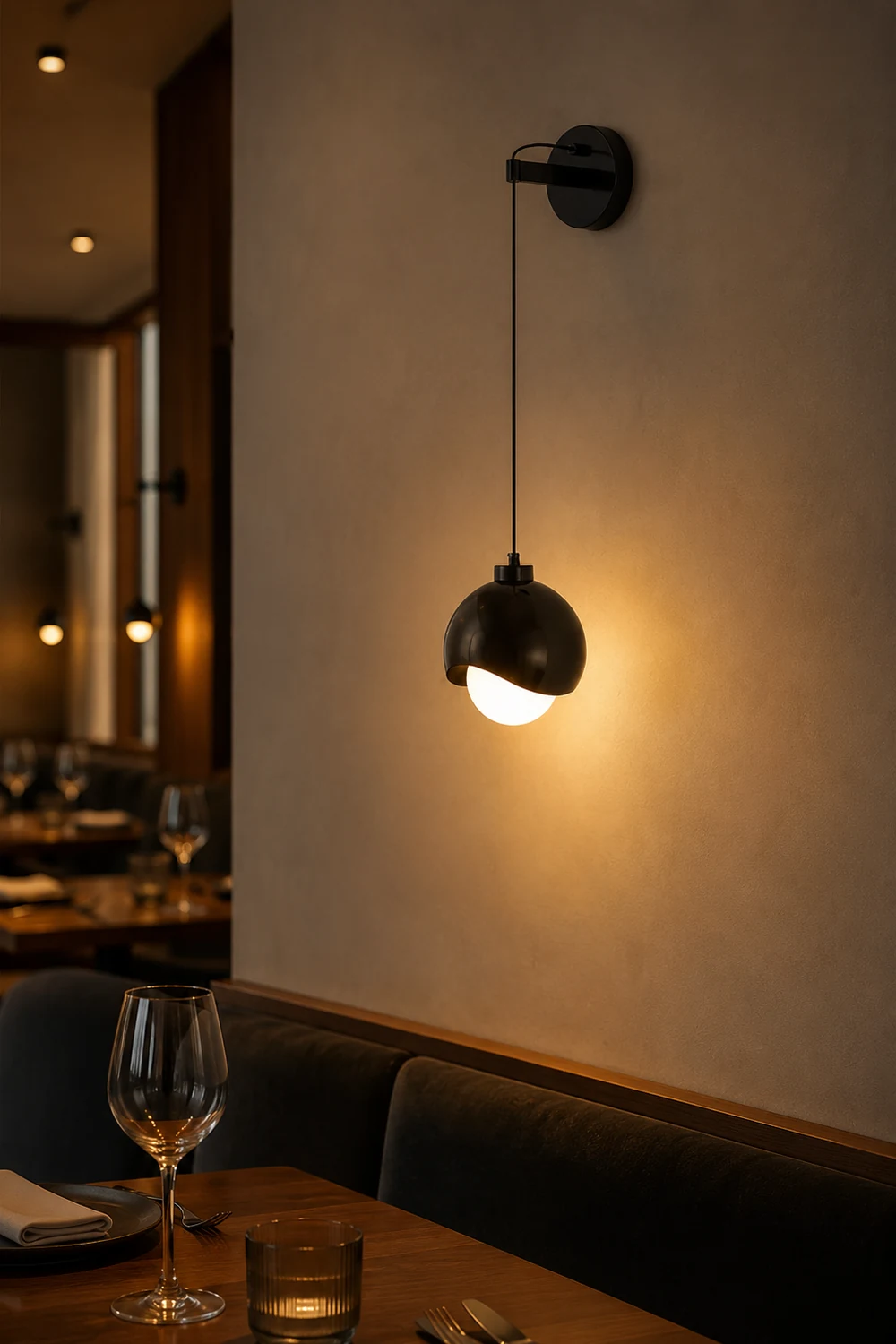Helmet Wall Lamp - Lumpaz