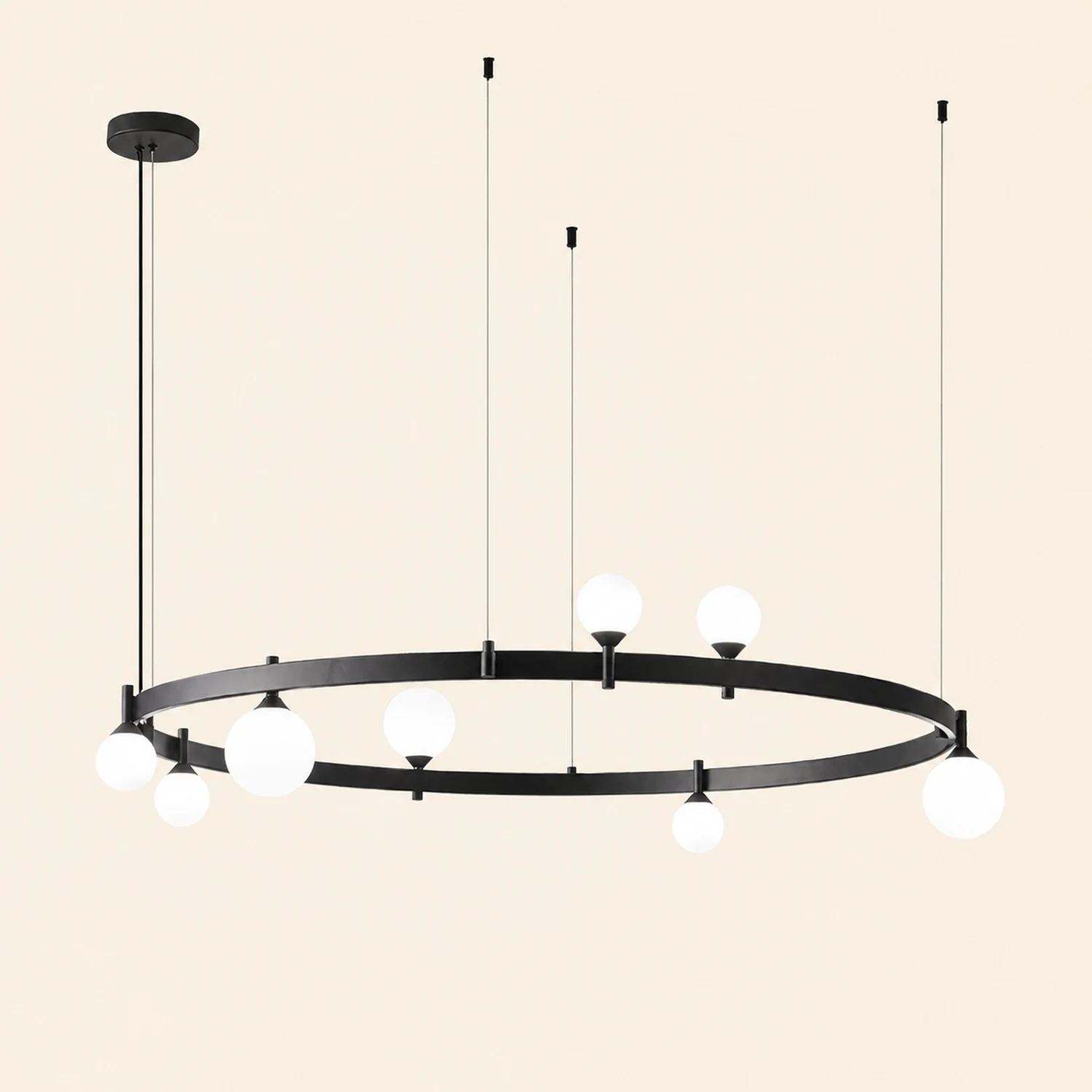 Stant Circular Chandelier - Lumpaz