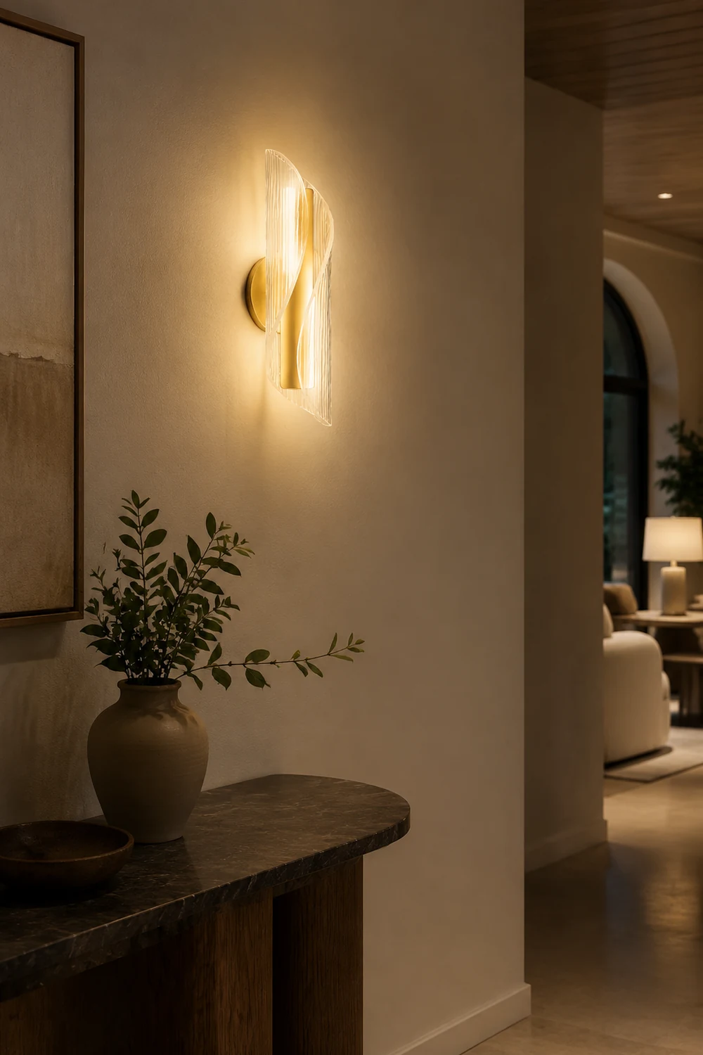 Hershal Luxe Wall Lamp - Lumpaz