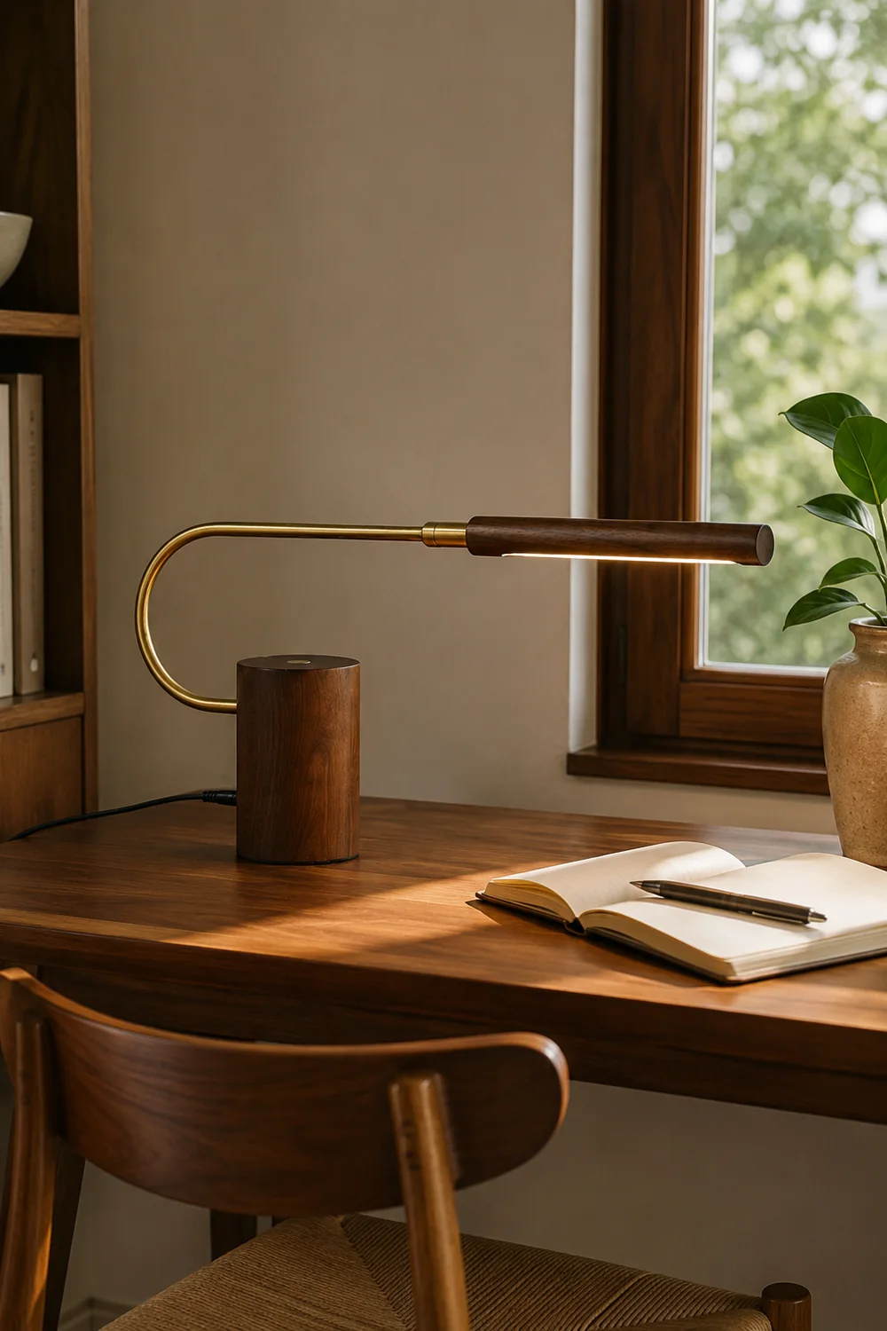 Banker Slim Table Lamp - Lumpaz