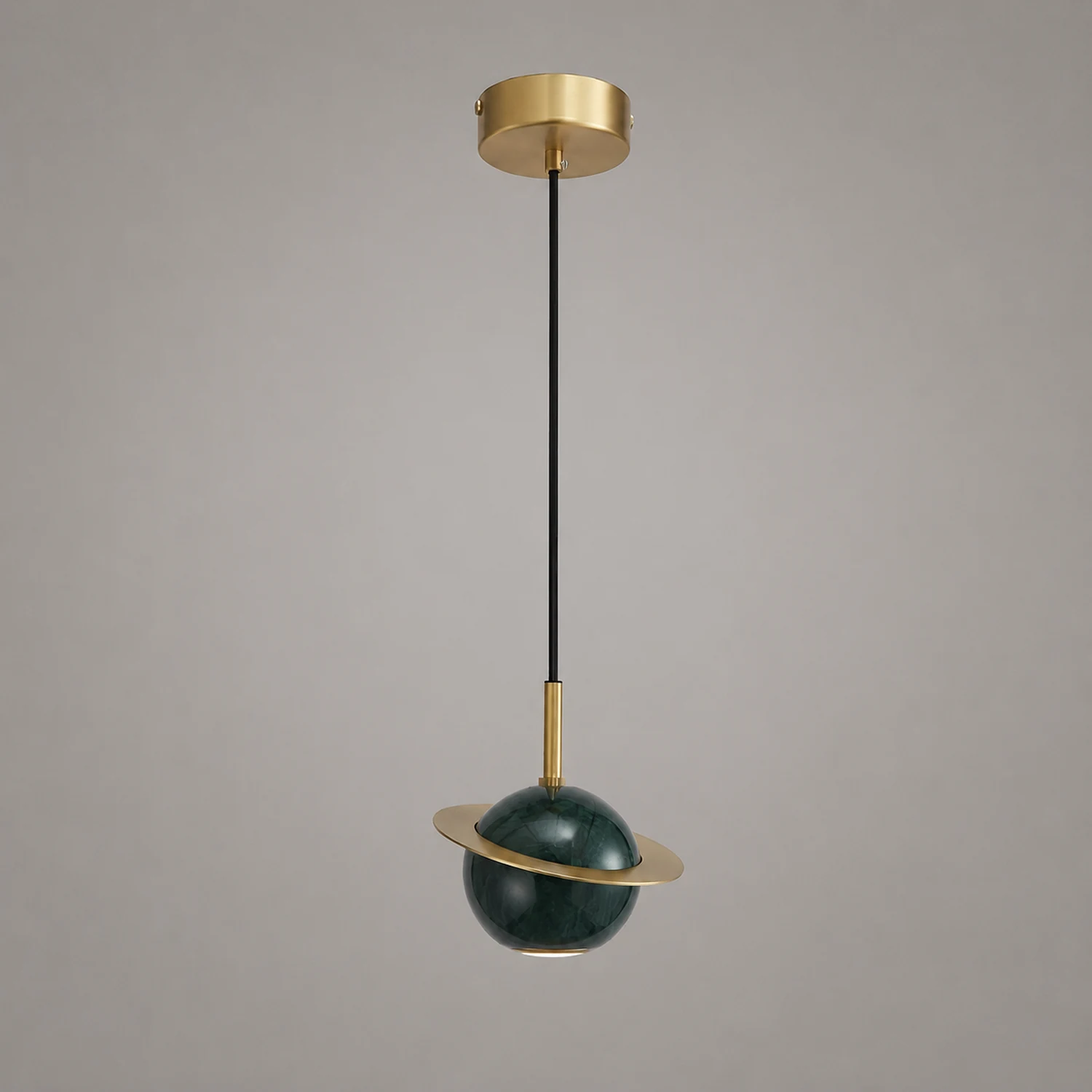 Marble Sphere Pendant Lamp - Lumpaz