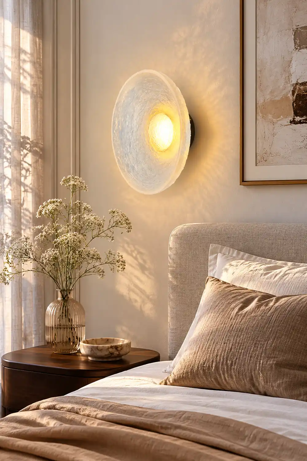 Eclipse Resin Wall Lamp - Lumpaz