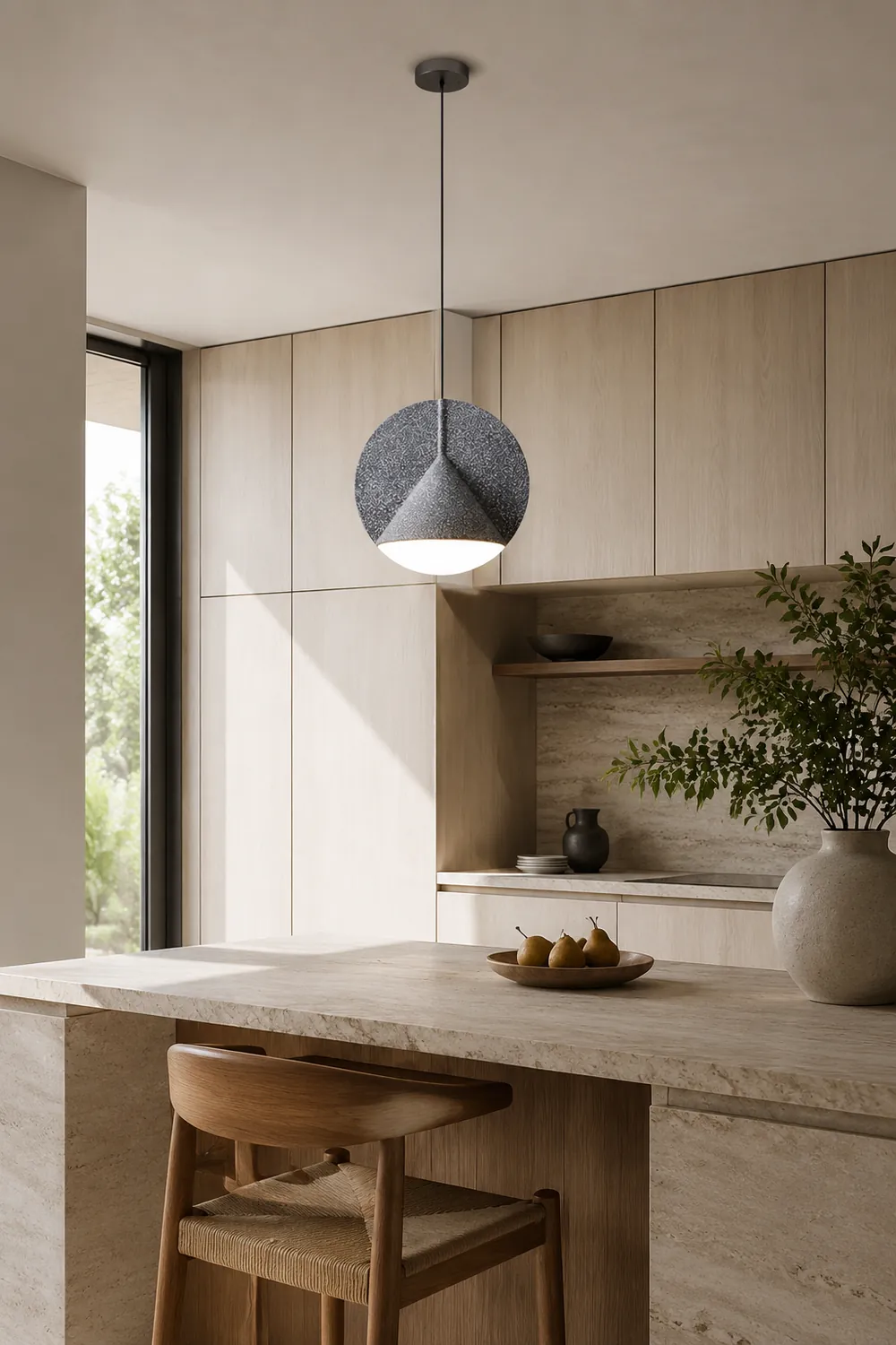 Ossa Resin Pendant Lamp - Lumpaz