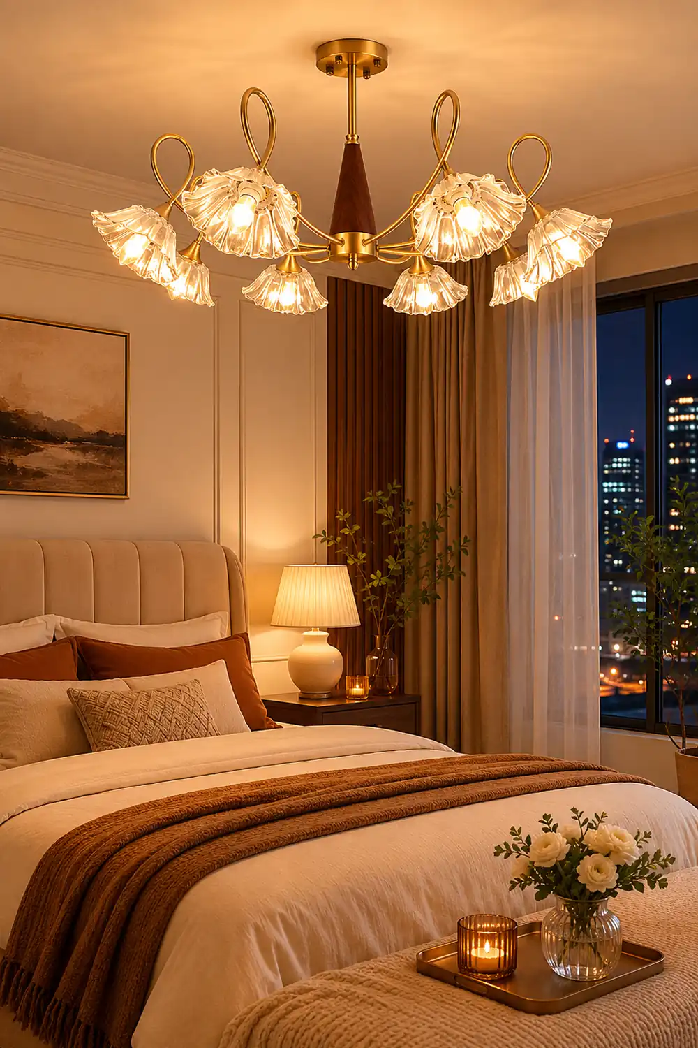 Ercole Glass Chandelier - Lumpaz
