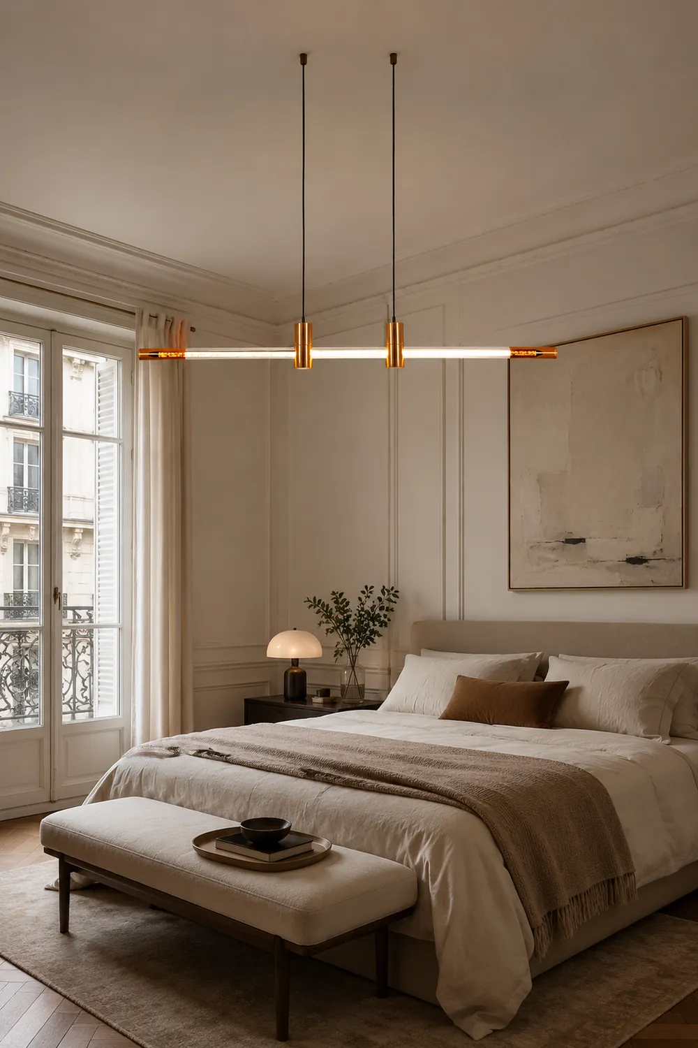 RA Linear Chandelier - Lumpaz
