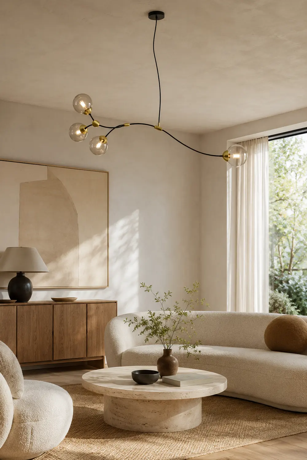 Ivy Vertical Chandelier - Lumpaz